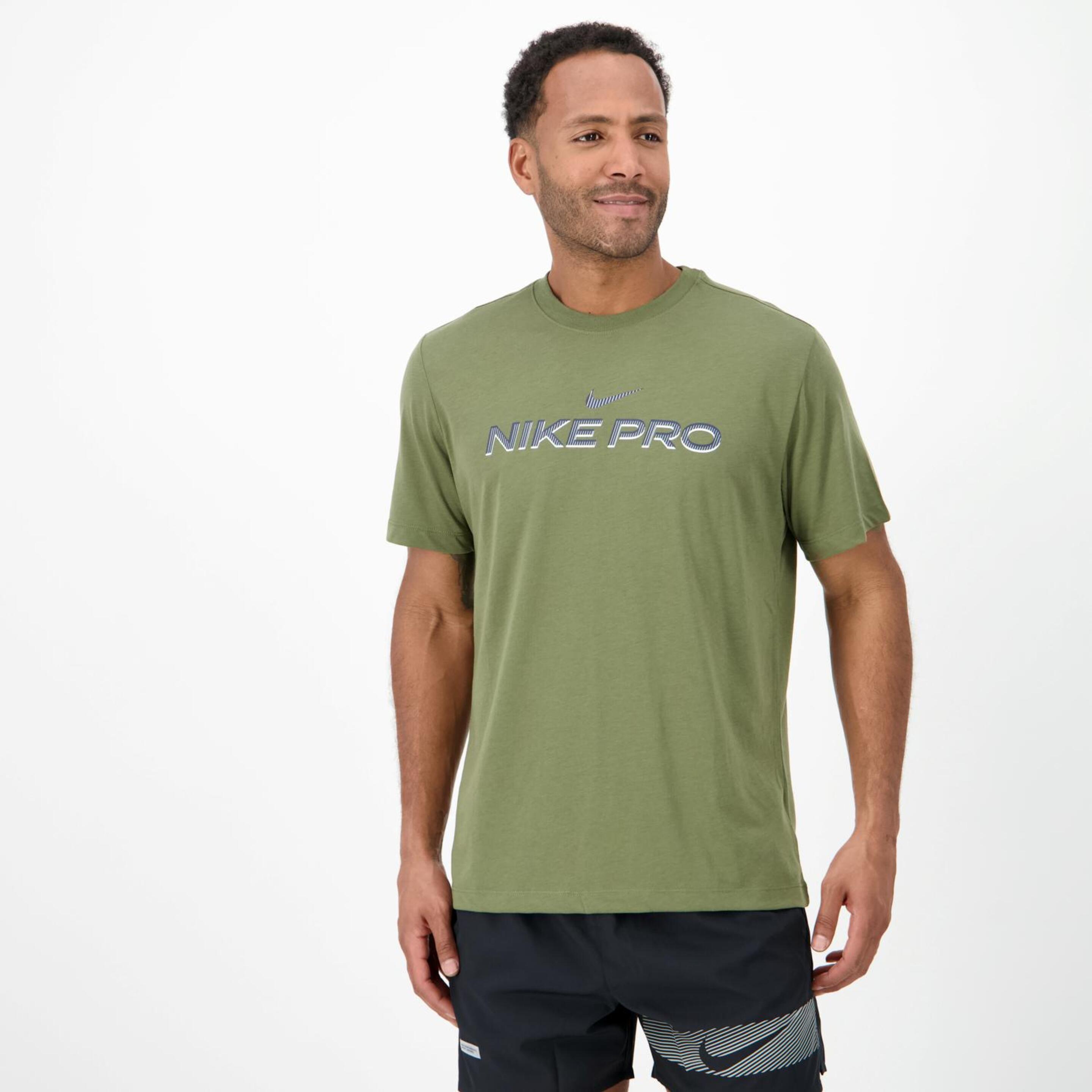 T-shirt Nike - Caqui - T-shirt Running Homem | Sport Zone
