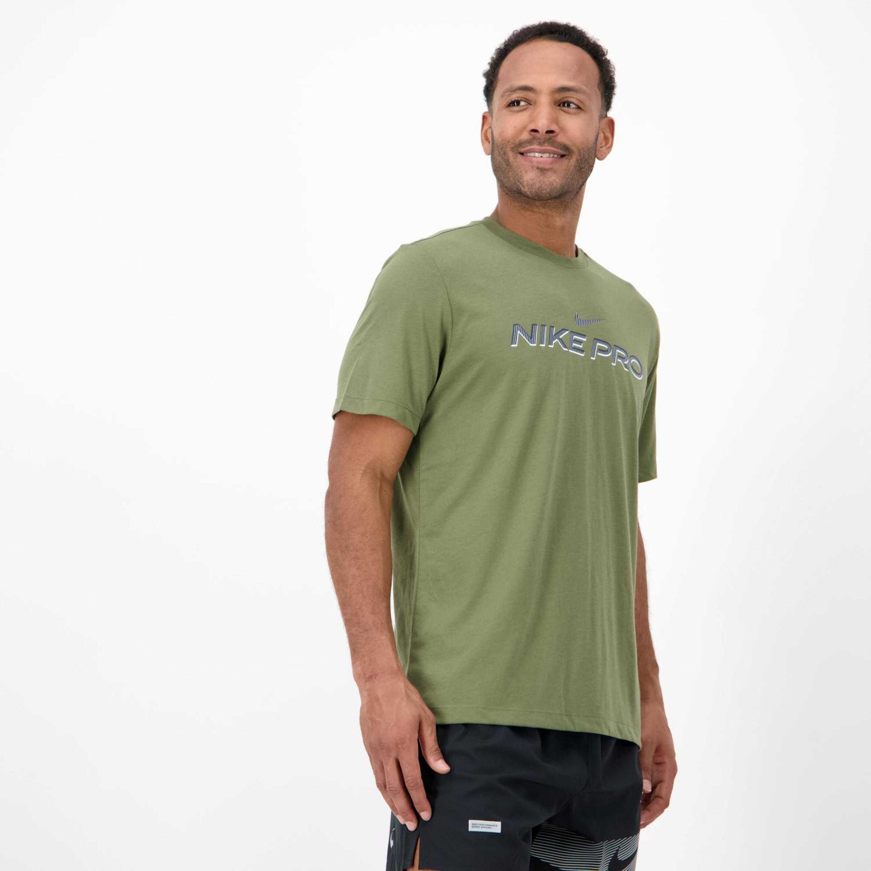 Camiseta Nike - Kaki - Camiseta Running Hombre  | Sprinter