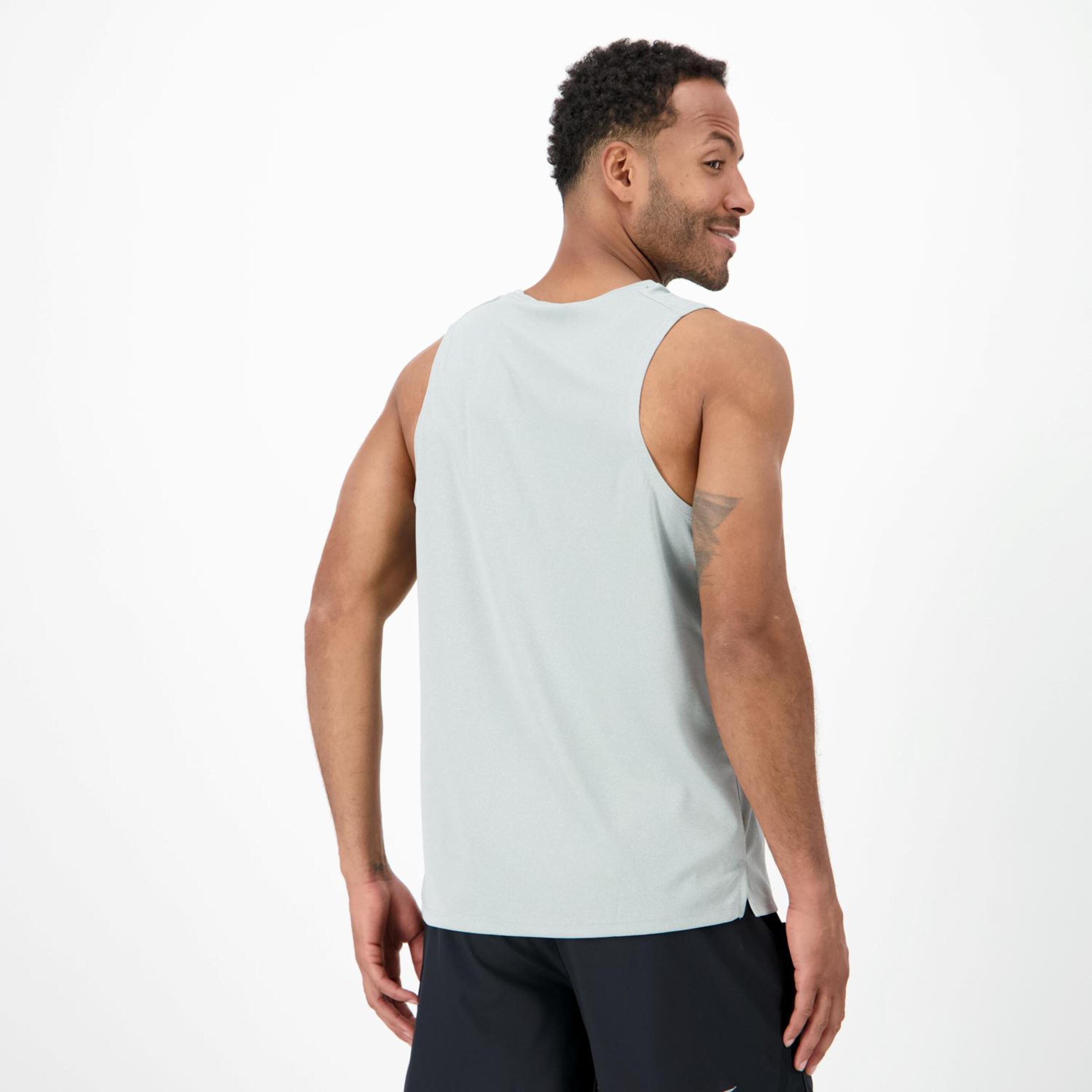 Camiseta Nike - Gris - Camiseta Running Hombre  | Sprinter