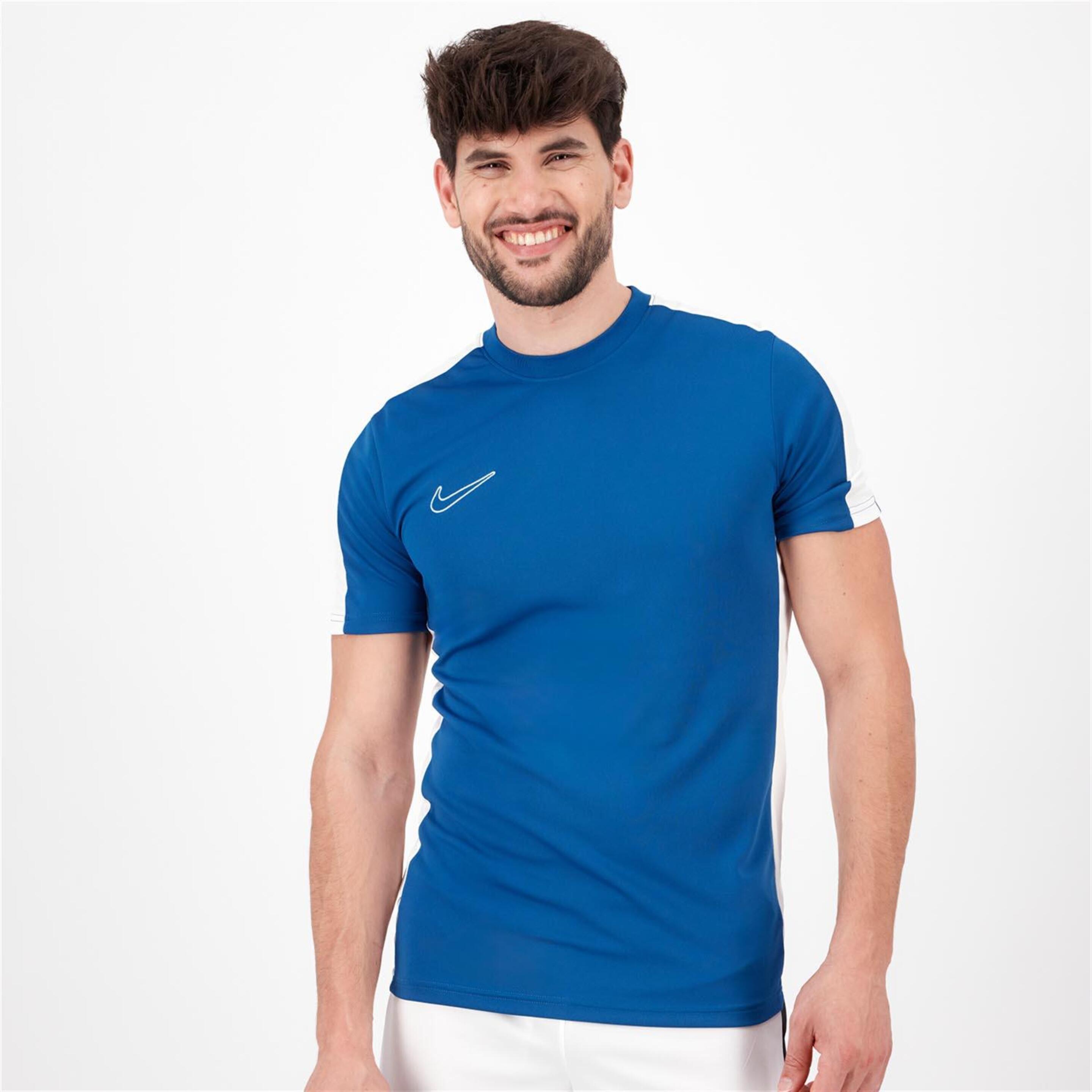 Nike Academy 23 - azul - T-shirt Futebol Homem