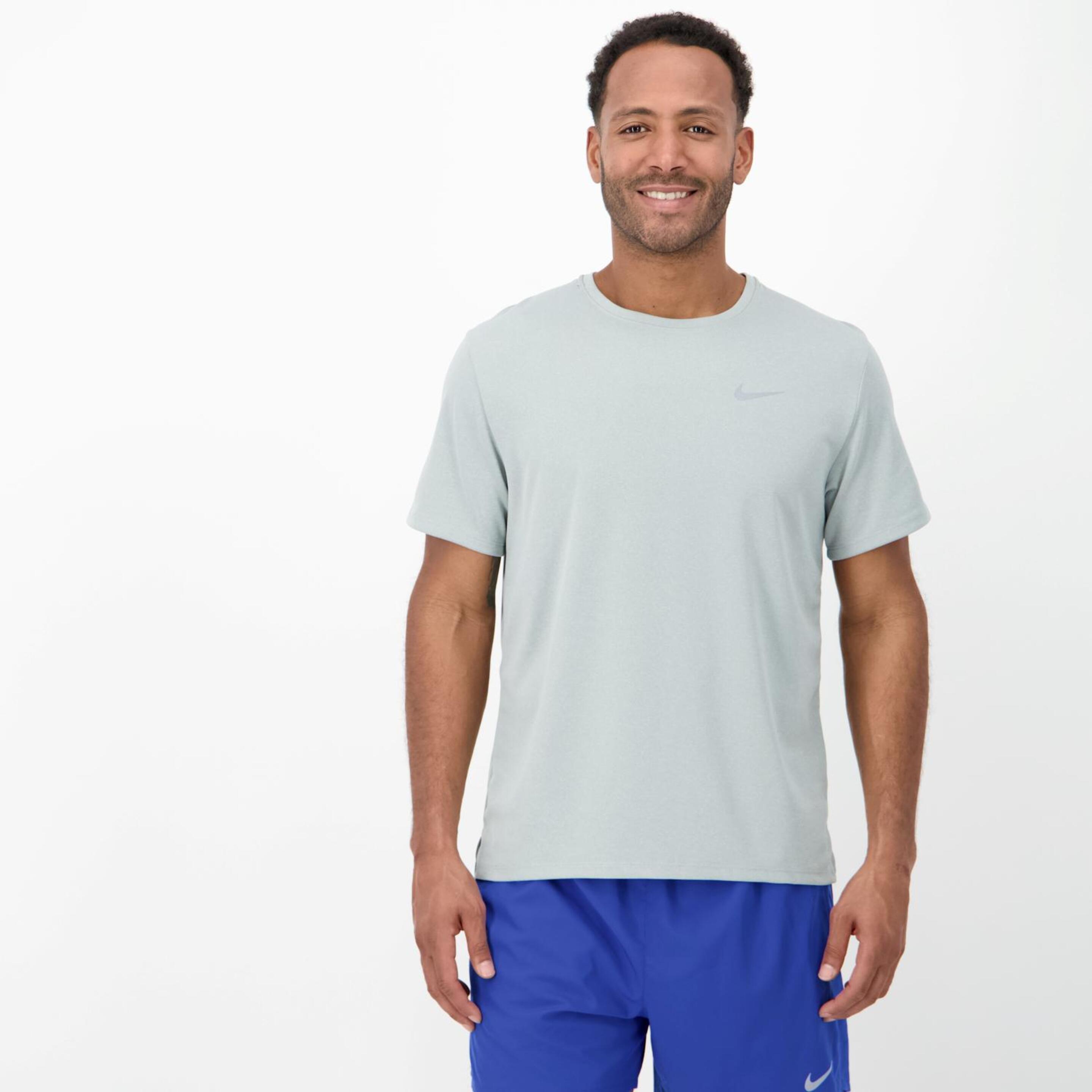 Camiseta Nike - gris - Camiseta Running Hombre