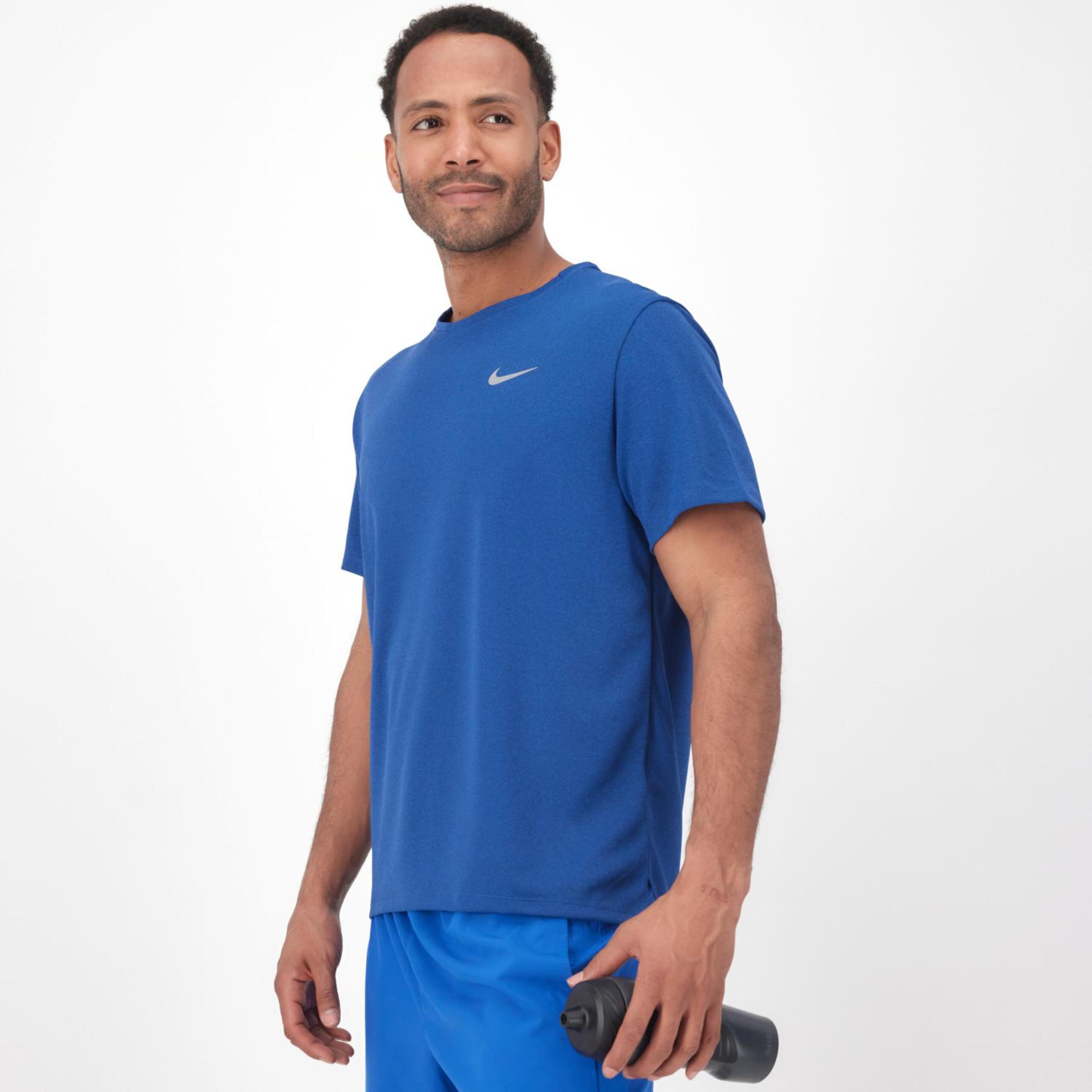Camiseta Nike - Azul - Camiseta Running Hombre  | Sprinter