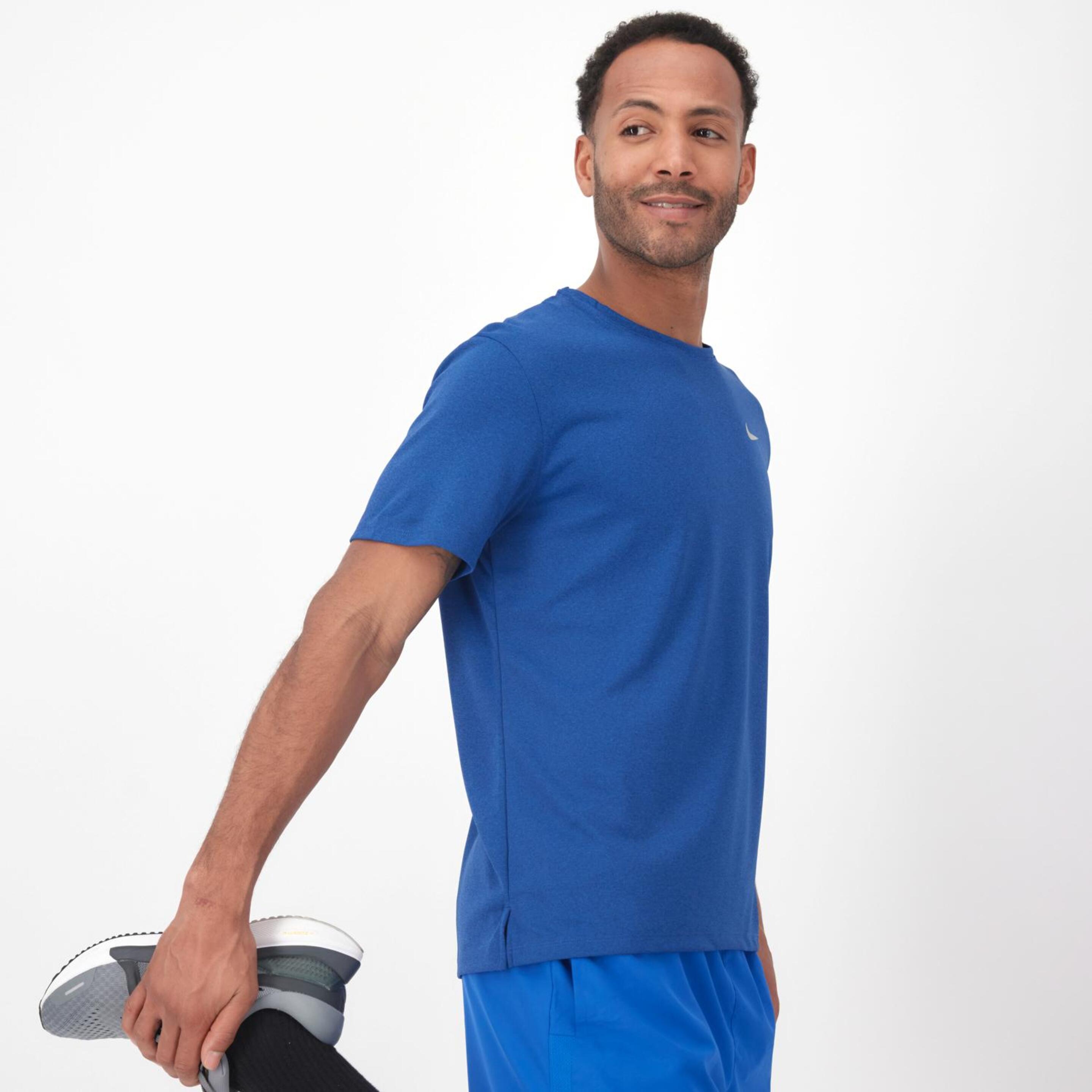 Camiseta Nike - Azul - Camiseta Running Hombre  | Sprinter