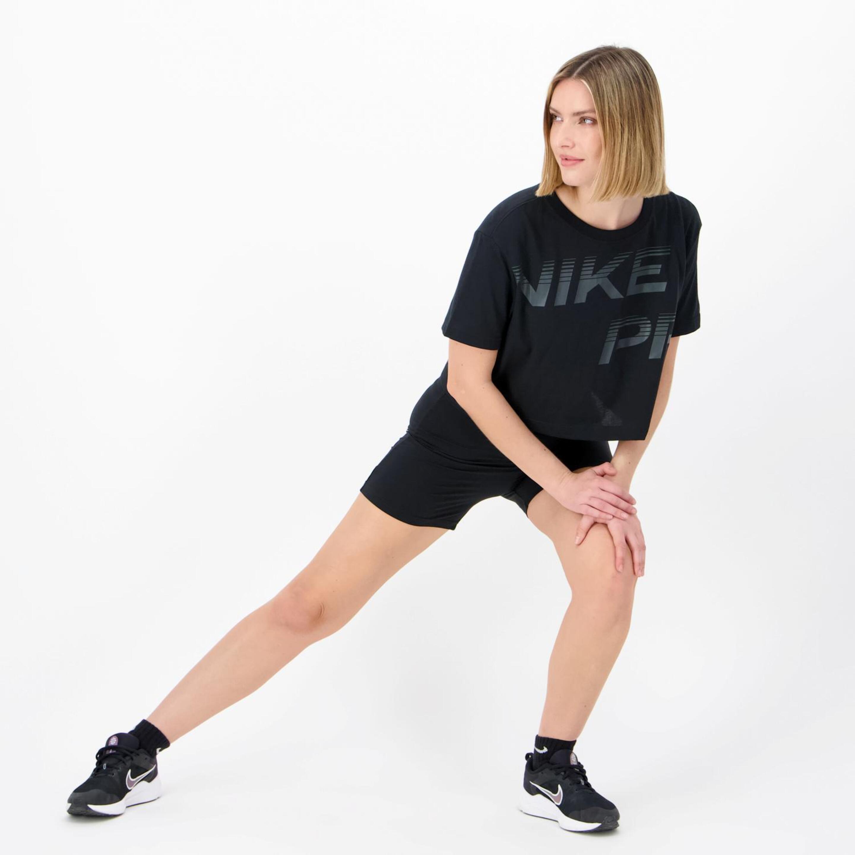Camiseta Nike - Negro - Camiseta Boxy Mujer