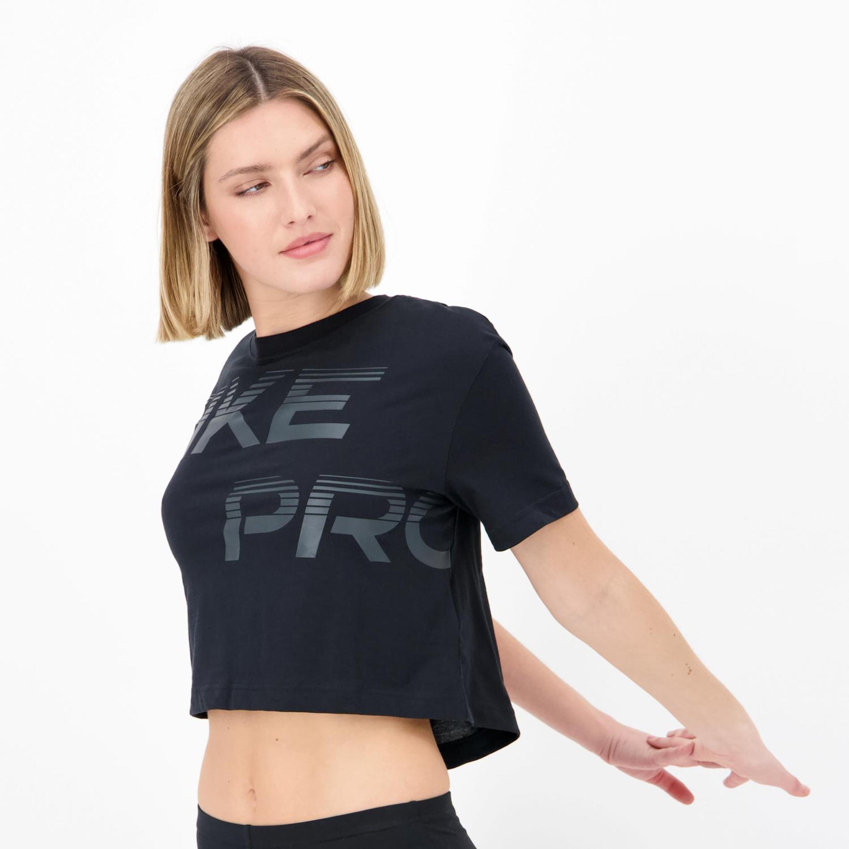 Camiseta Nike - Negro - Camiseta Boxy Mujer