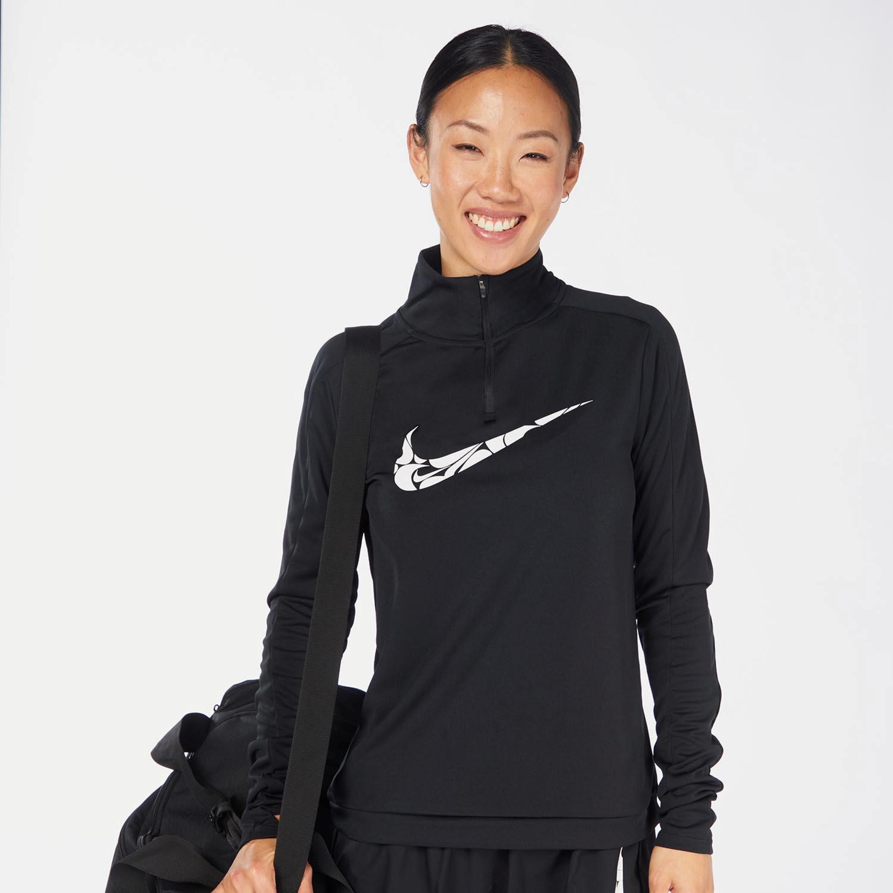 Sudadera Nike - negro - Sudadera Running Mujer