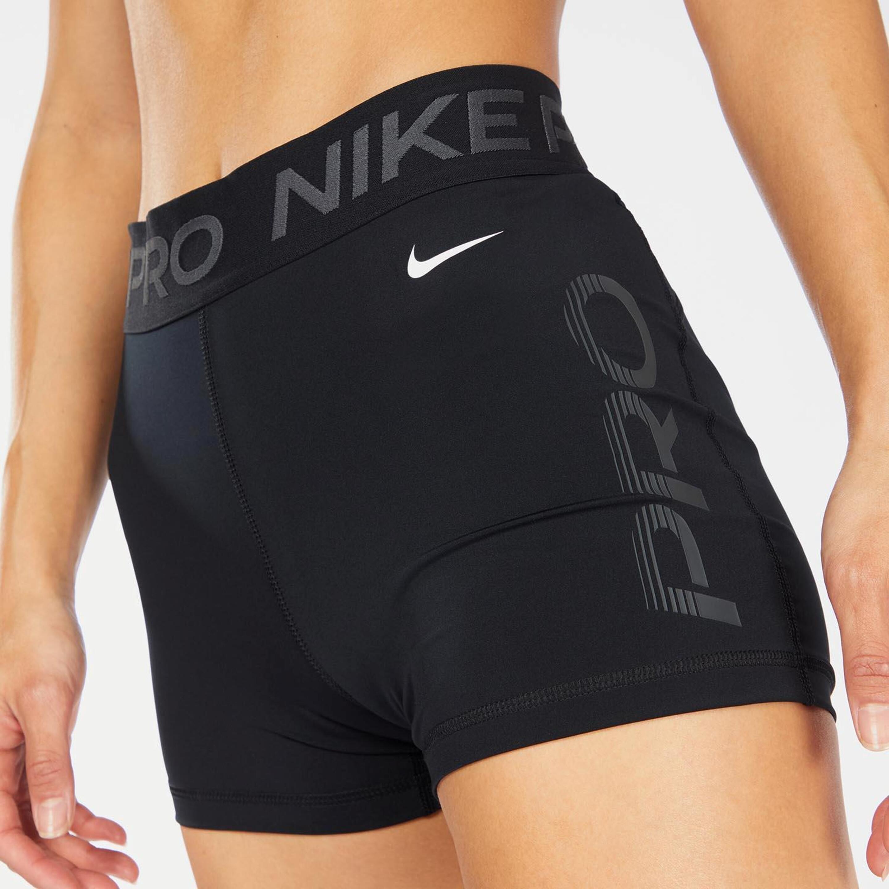 Mallas Cortas Nike - Negro - Mallas Running Mujer