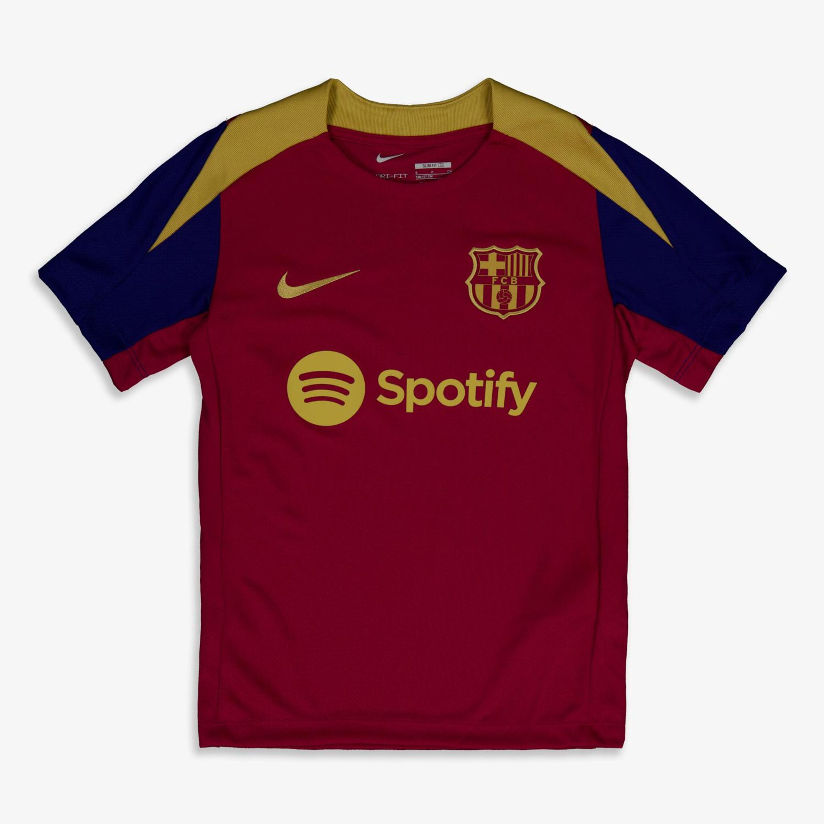 Camiseta Fc Barcelona Entreno 23/24 - rojo - Fútbol Niños