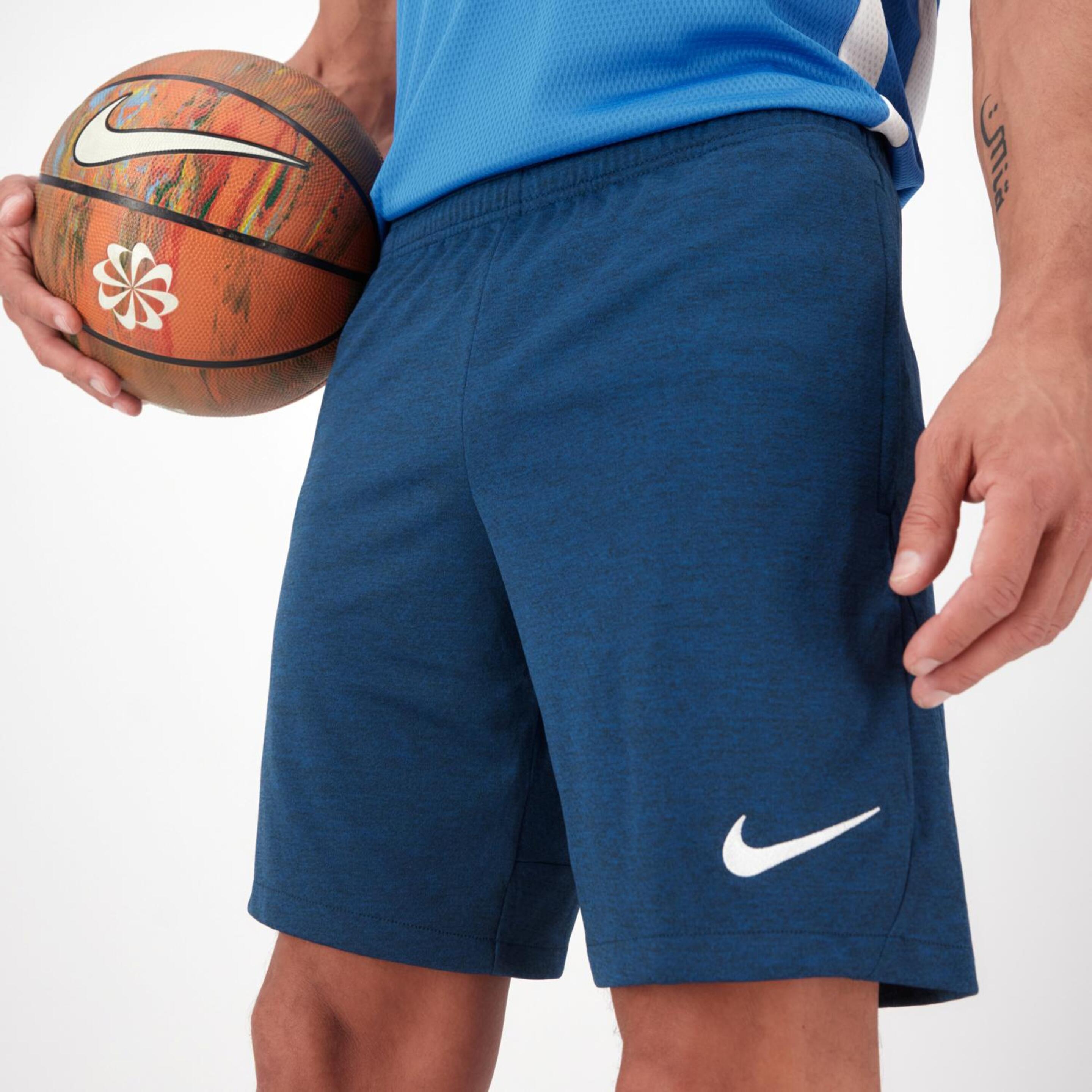 Nike Heather - azul - Pantalón Fútbol Hombre