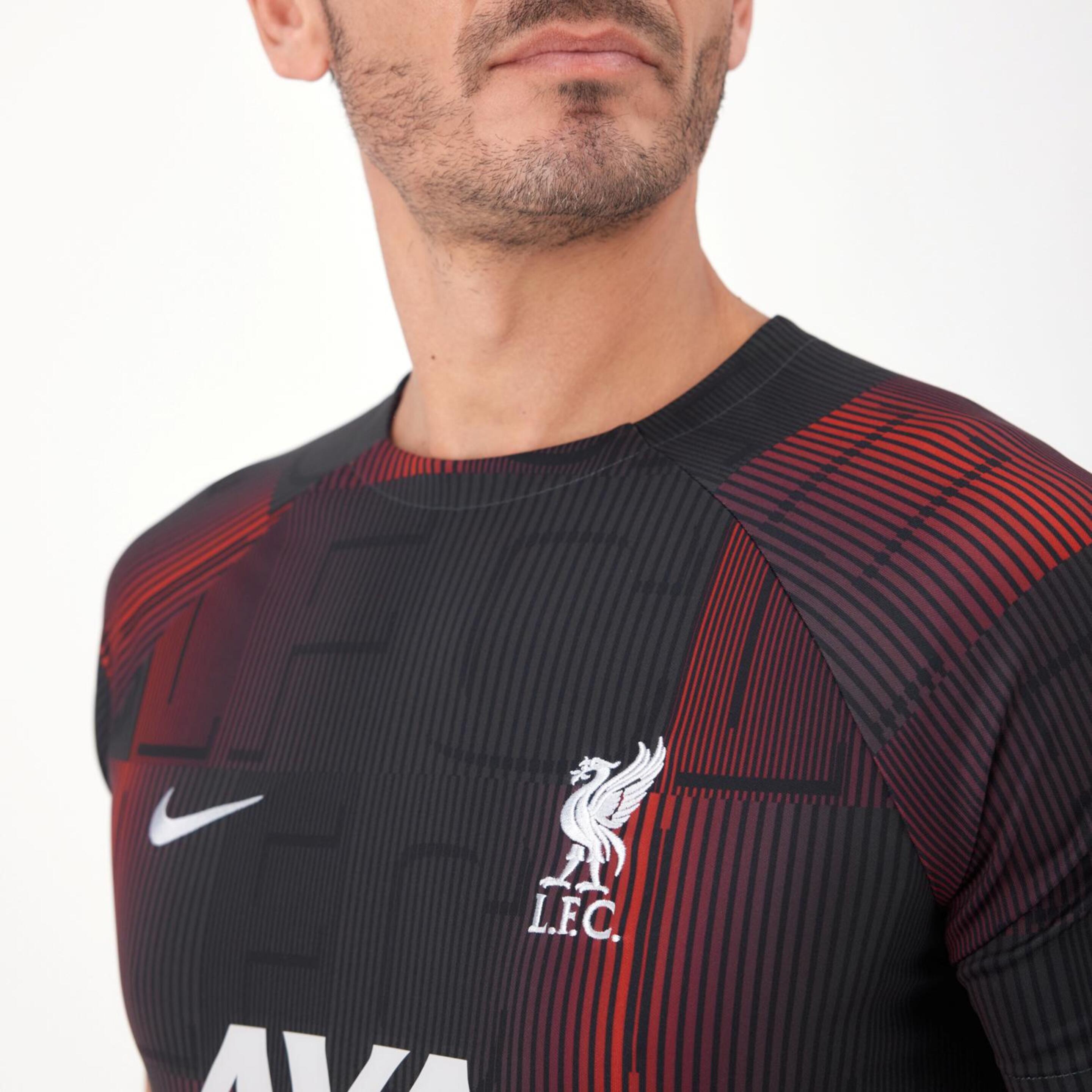 Camiseta Liverpool FC Prematch 23/24 - Rojo - Fútbol Hombre