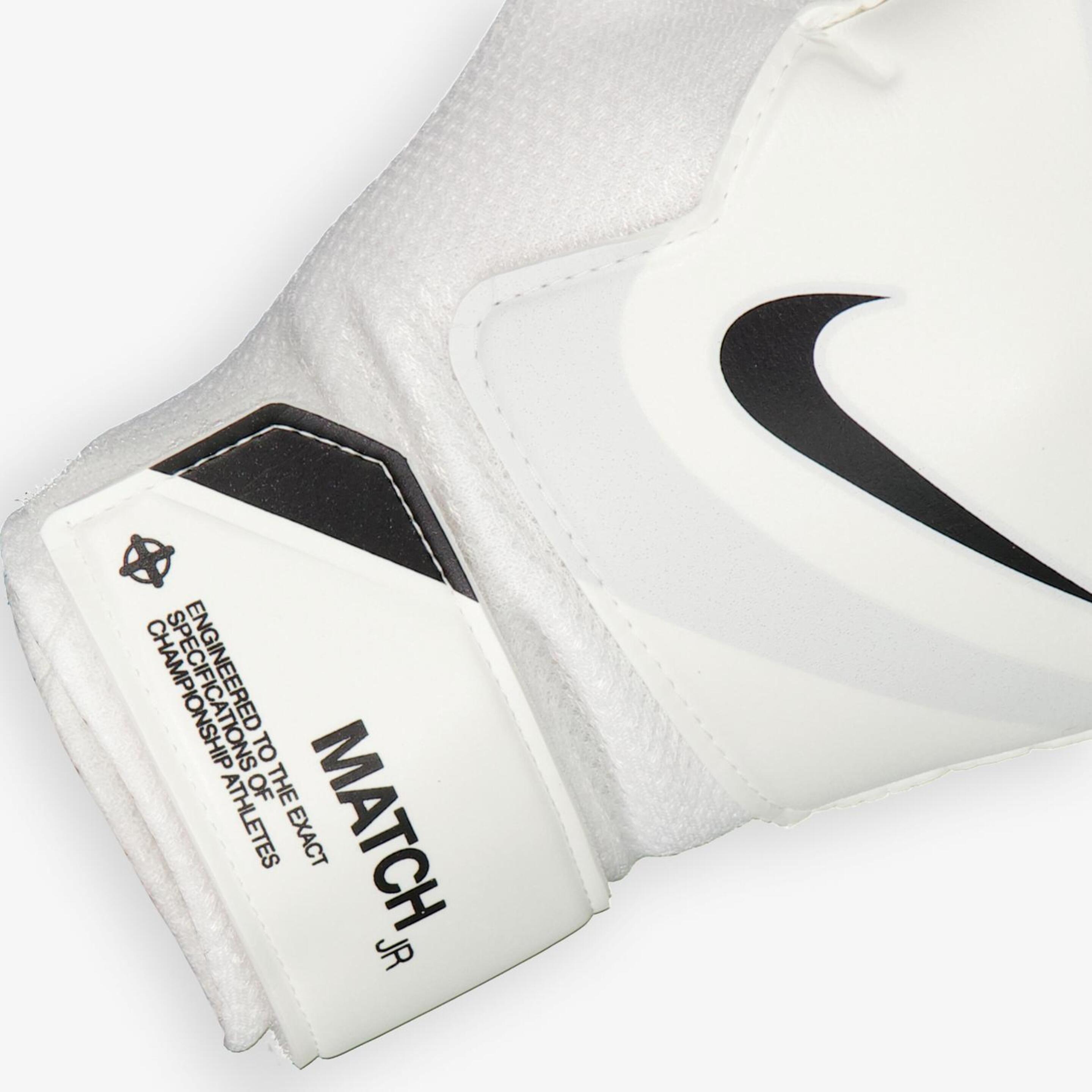Nike Gk Match - Branco - Luvas Garda-Redes Júnior | Spprt Zone