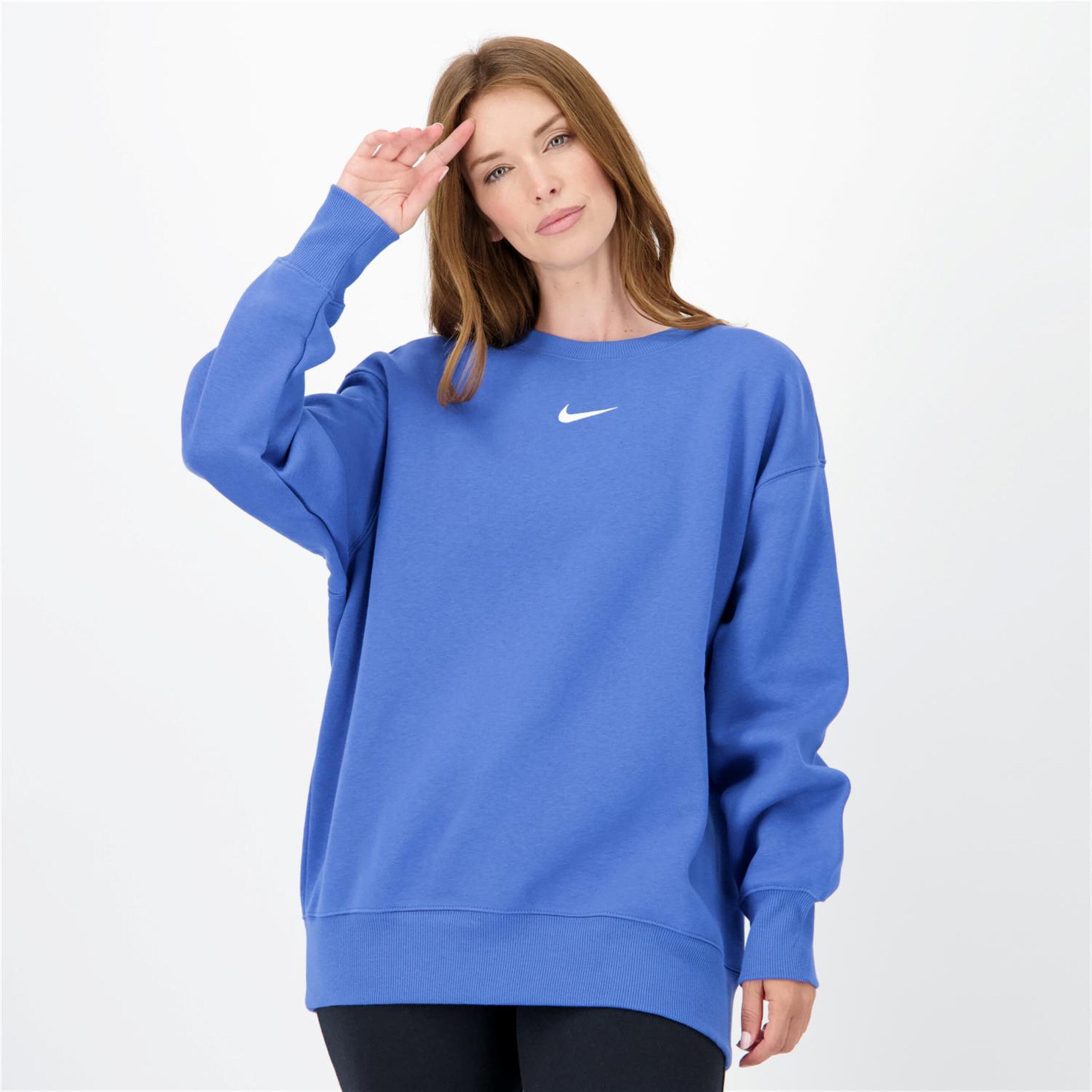 Nike Phoenix - azul - Sudadera Mujer