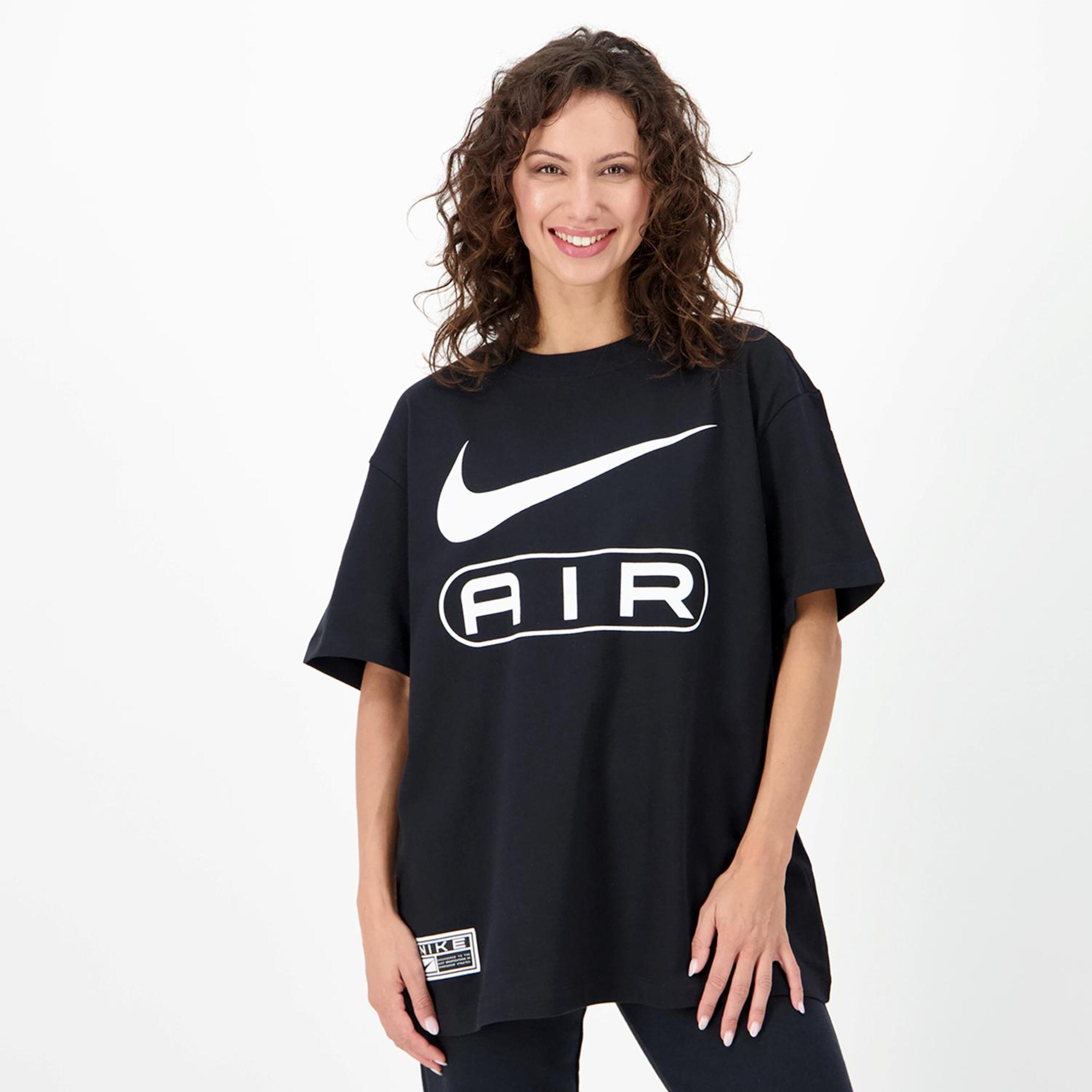 Nike Air Bf - negro - Camiseta Oversize Mujer