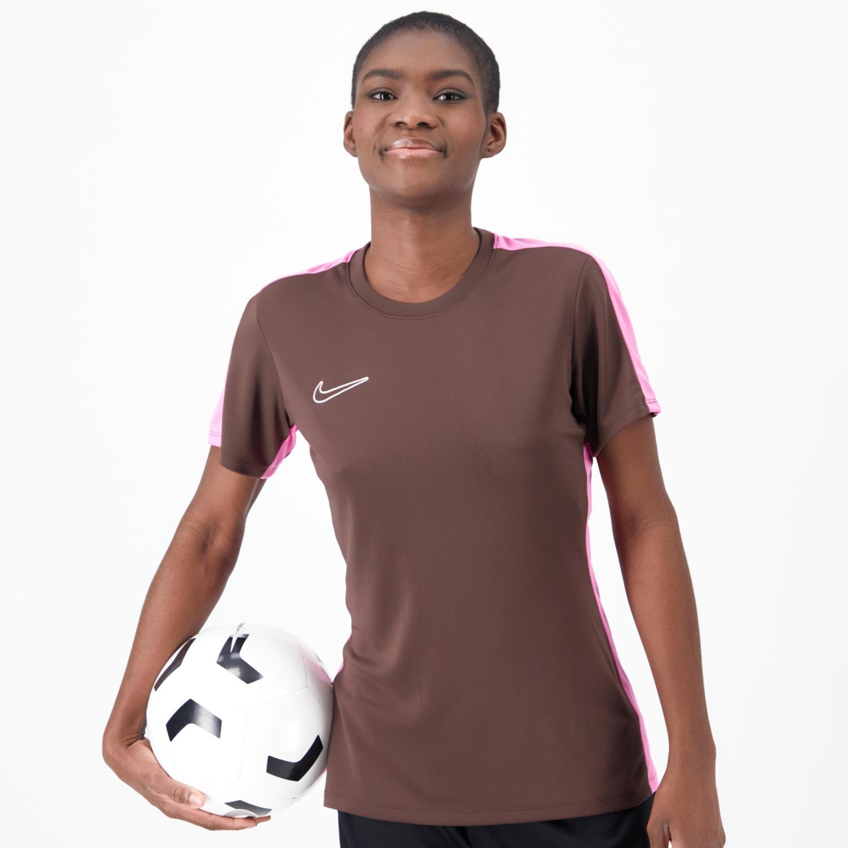 Nike Academy 23 - marron - T-shirt Futebol Mulher