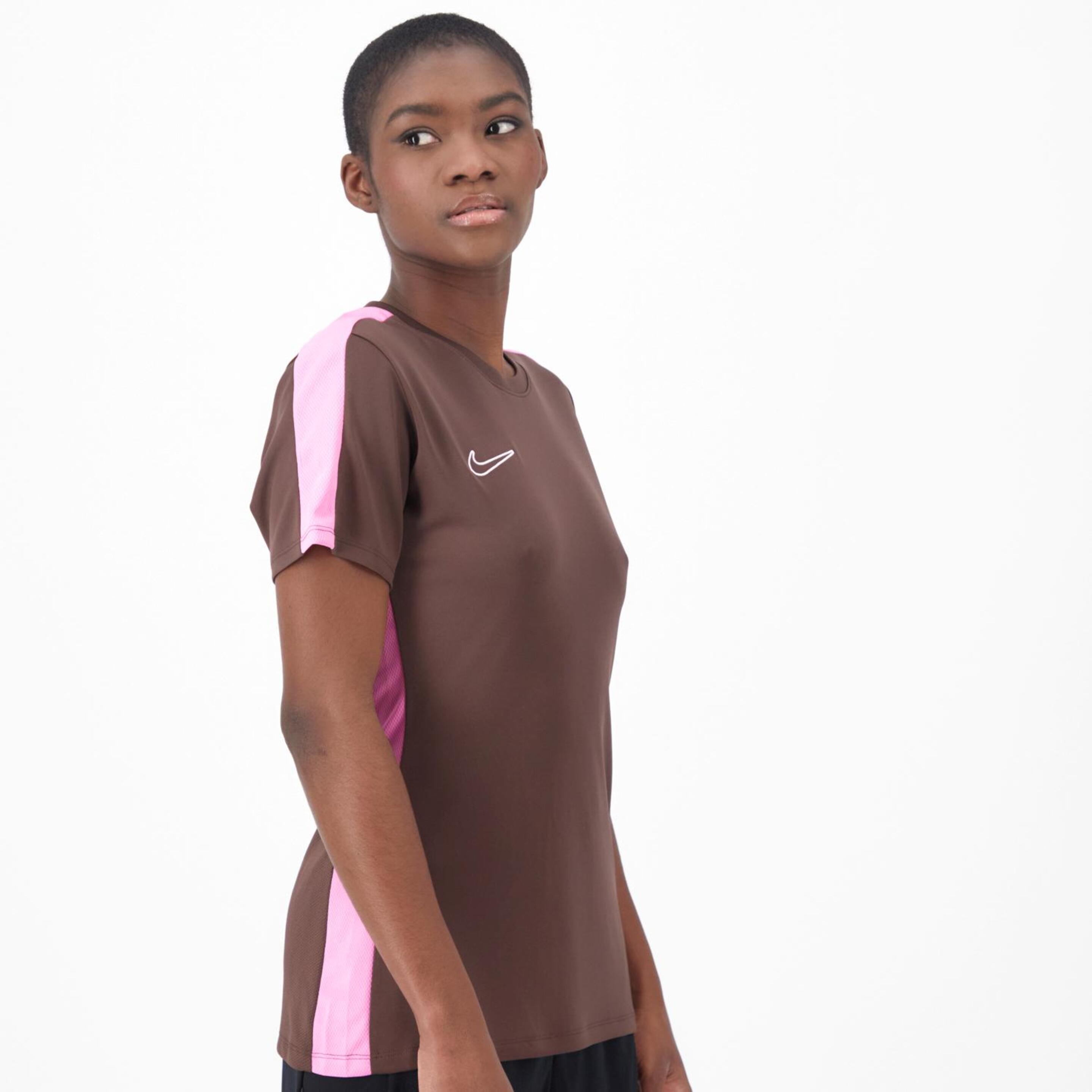 Nike Academy 23 - Marrón - Camiseta Fútbol Mujer