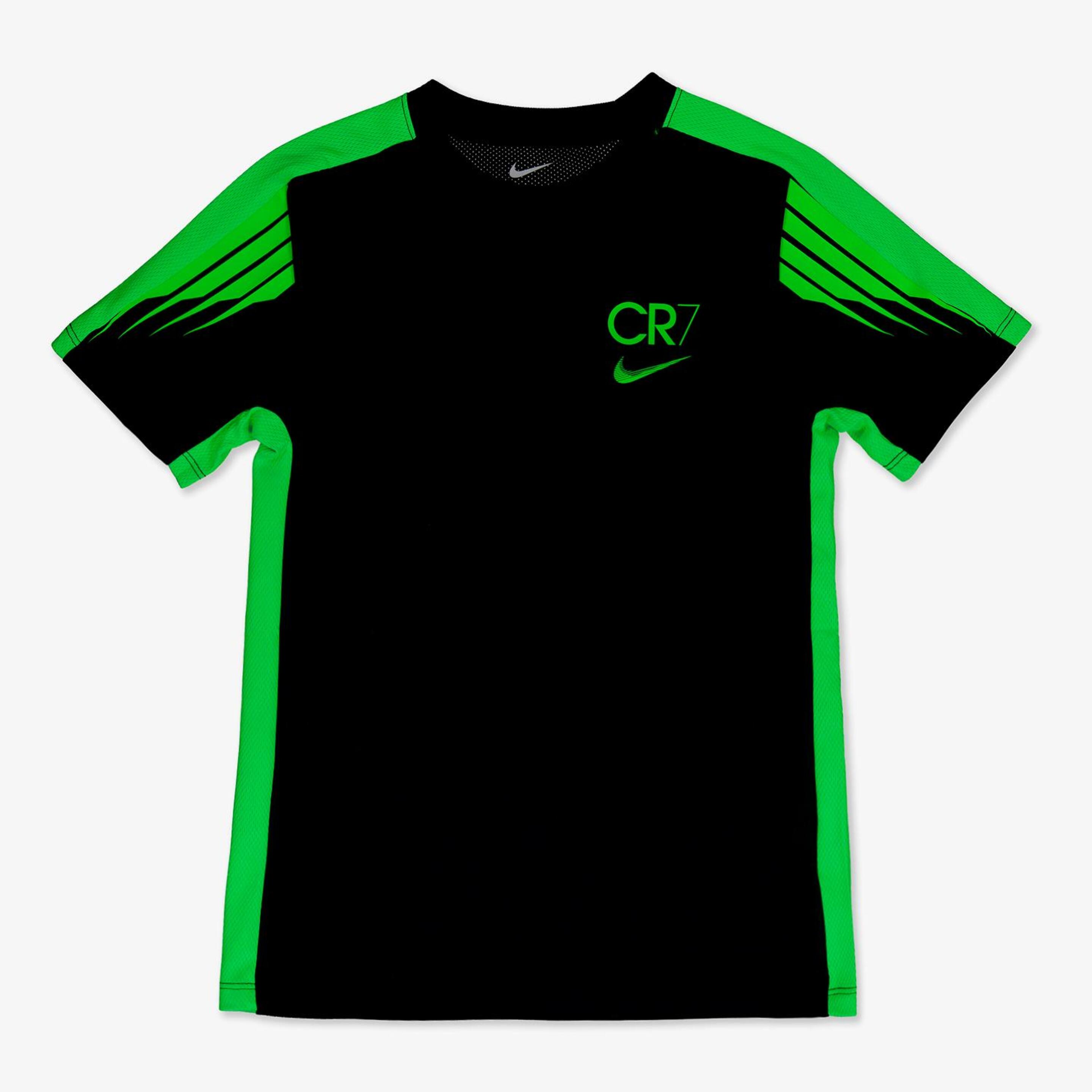 Nike Cr7 - negro - T-shirt Futebol Rapaz