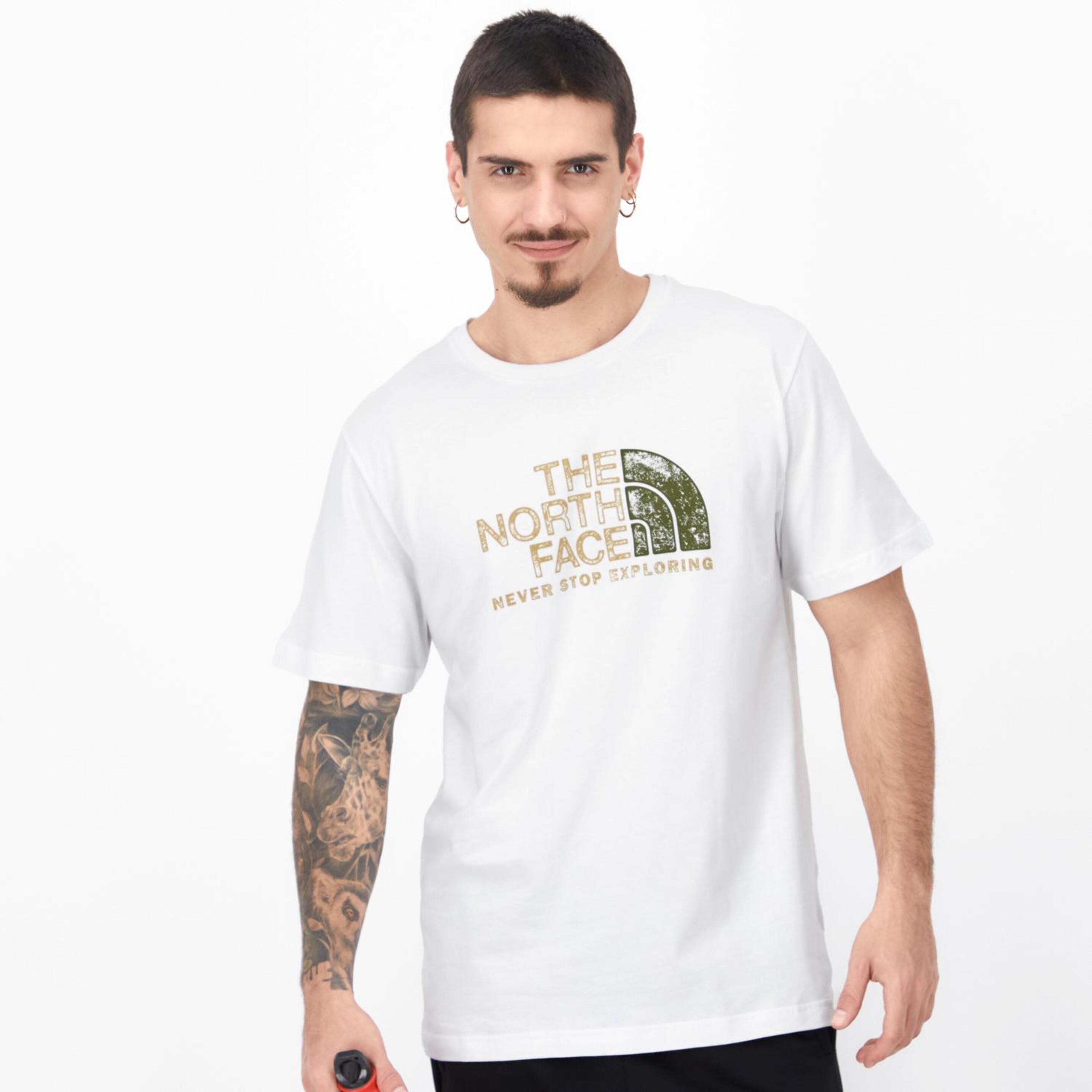 The North Face Rust 2 - blanco - Camiseta Montaña Hombre