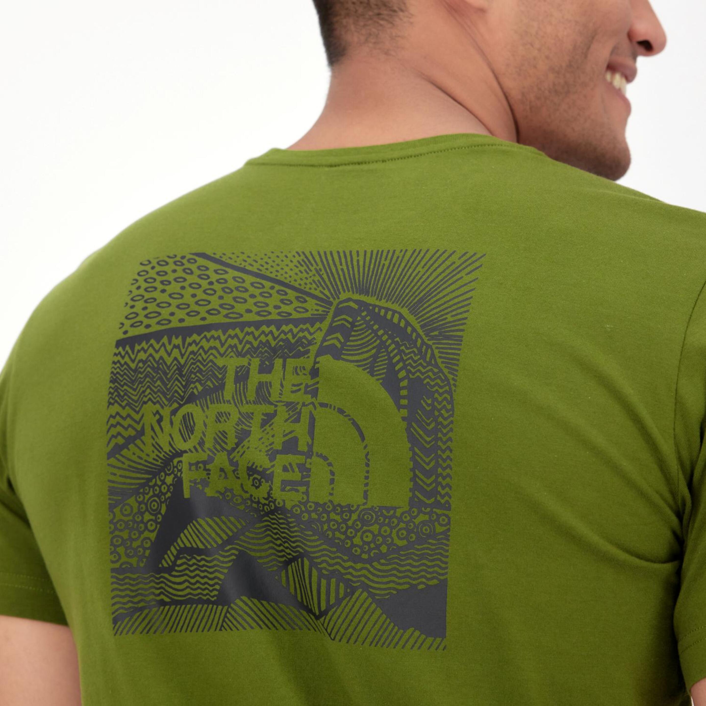 The North Face Edbox Celebration - Kaki - Camiseta Montaña Hombre