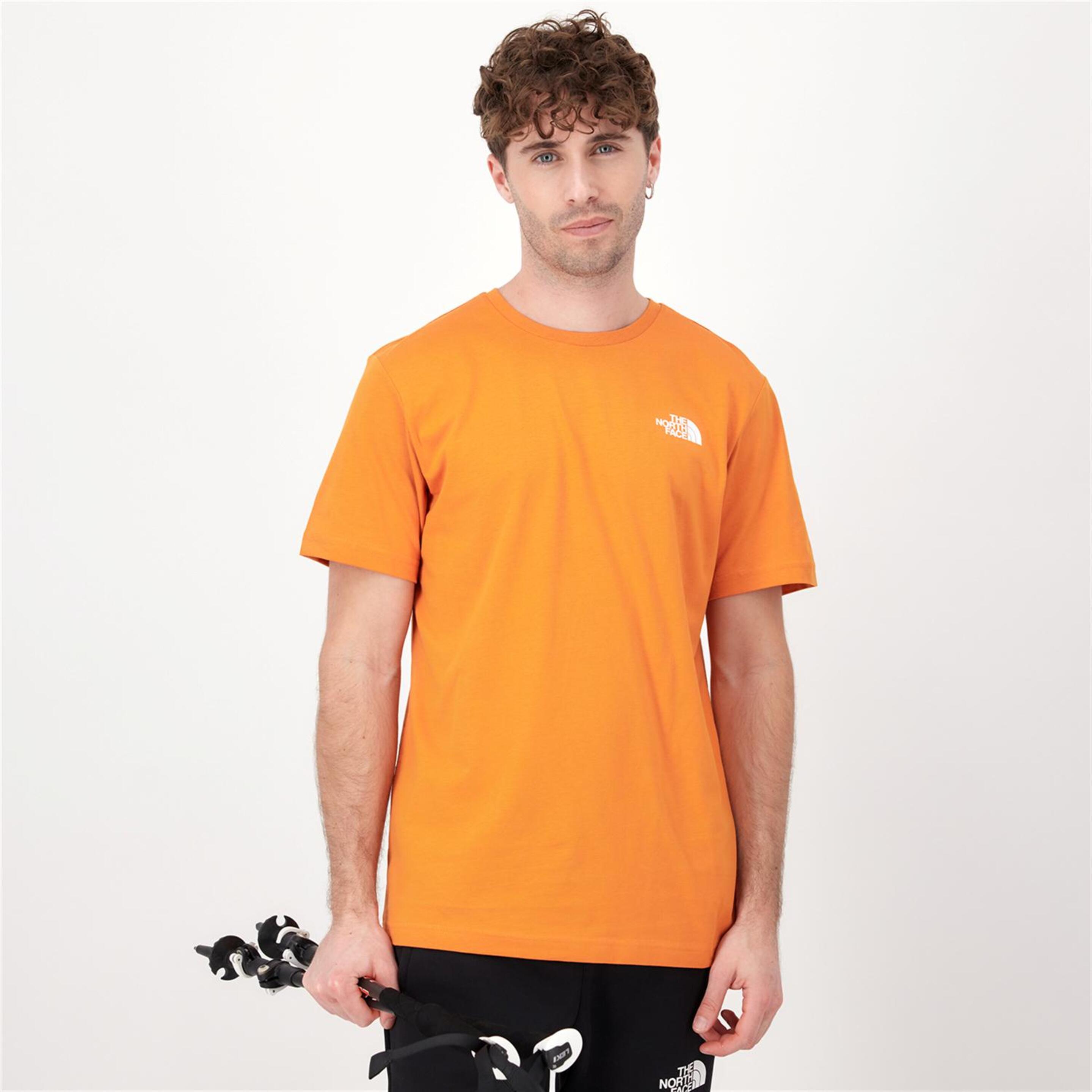 The North Face Redbox - naranja - Camiseta Montaña Hombre