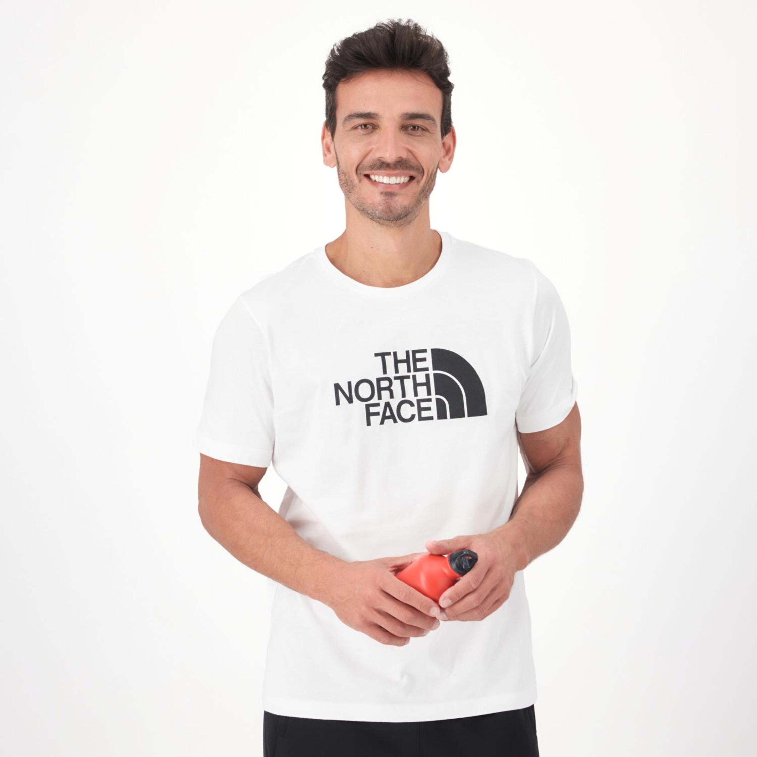 The North Face Easy - blanco - Camiseta Trekking Hombre