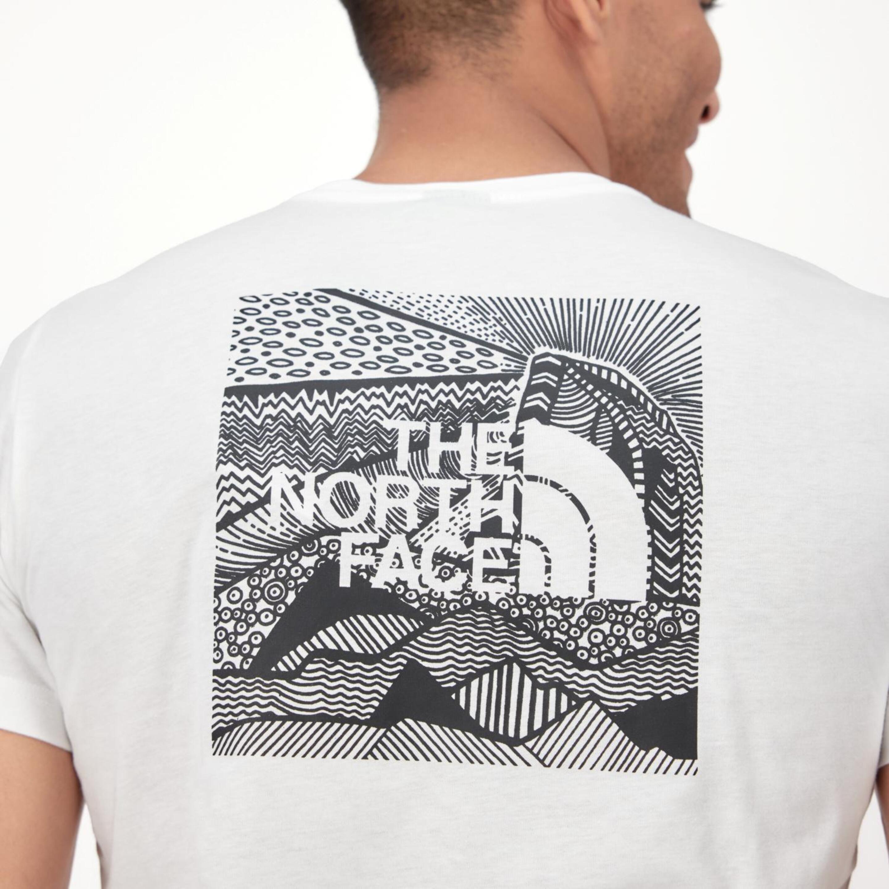 The North Face Redbox Celebration - Blanco - Camiseta Montaña Hombre