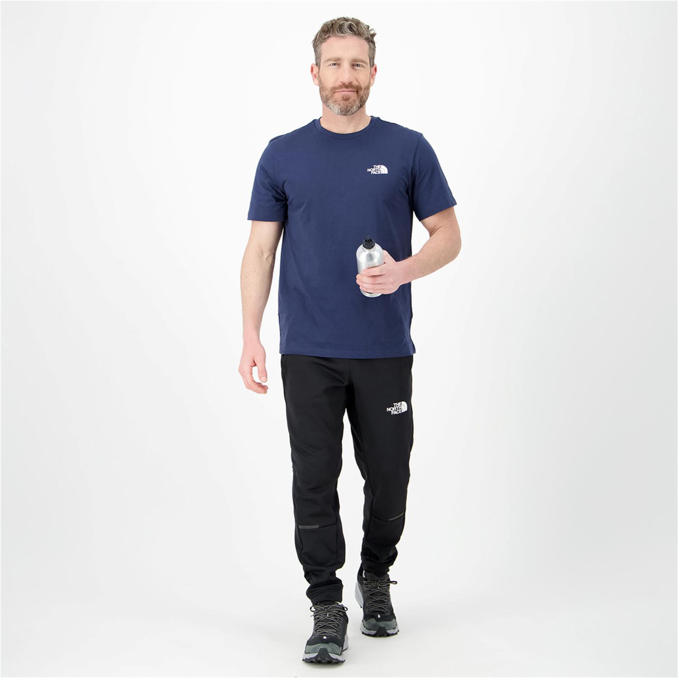 The North Face Simple Dome - Azul - T-shirt Trekking Homem | Sport Zone