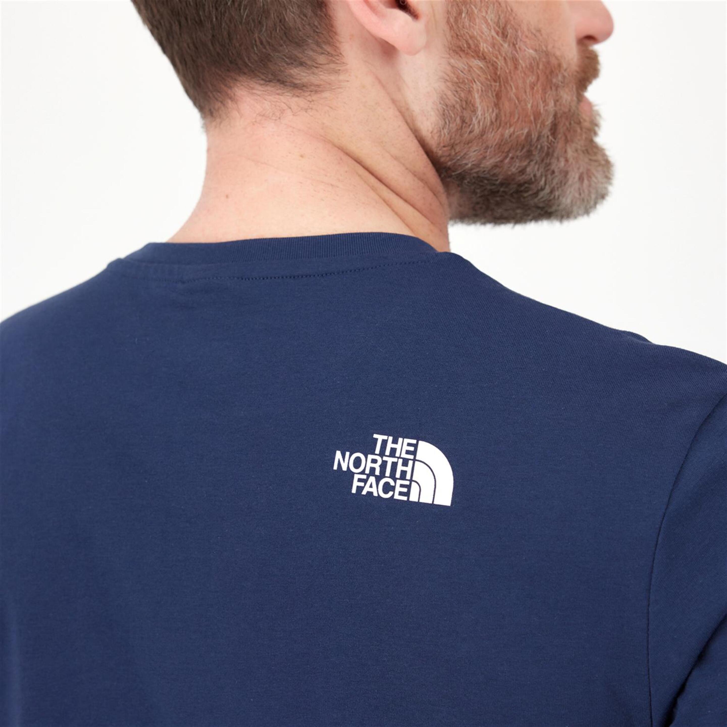 The North Face Simple Dome - Marino - Camiseta Trekking Hombre