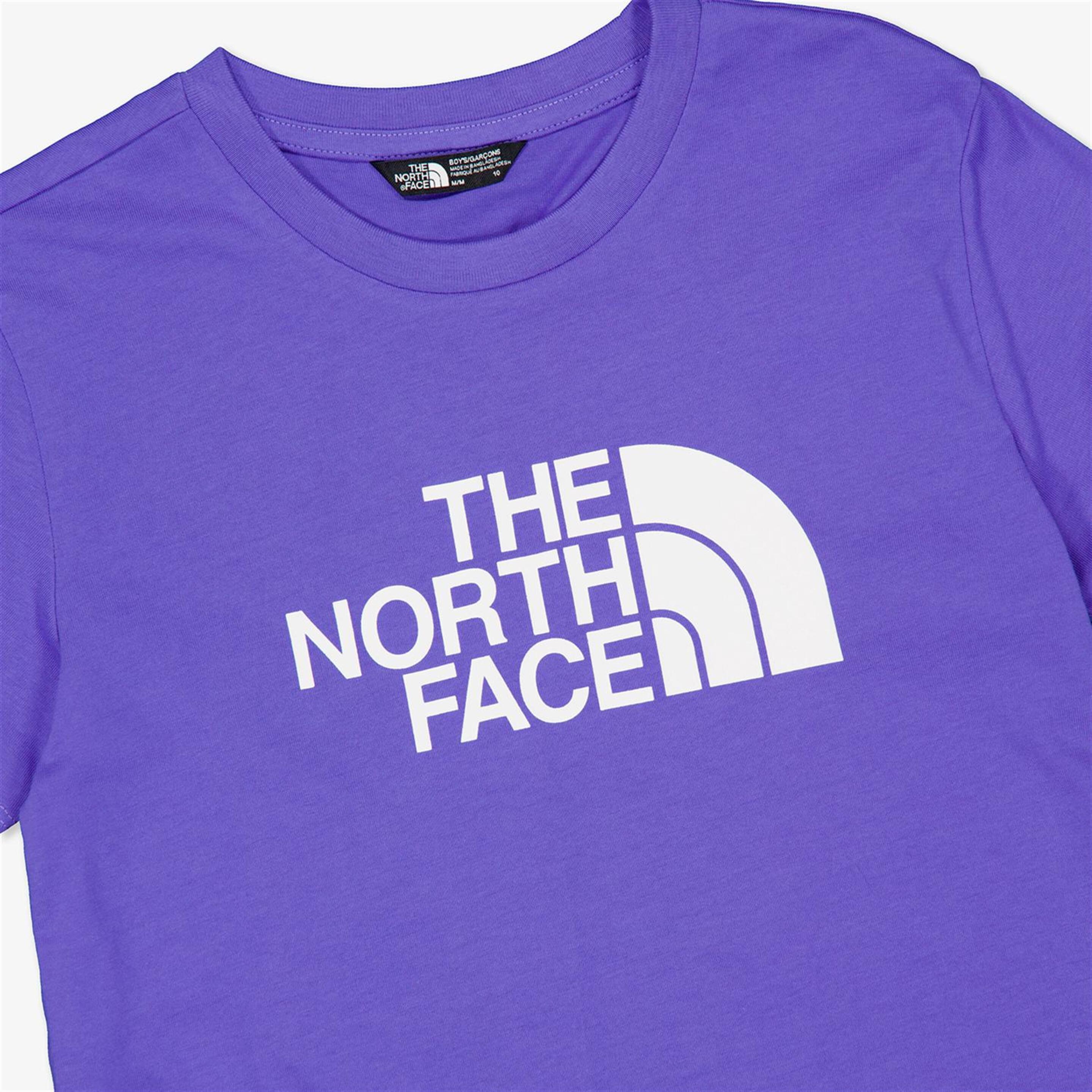 The North Face Easy - Azul - Camiseta Trekking Niño