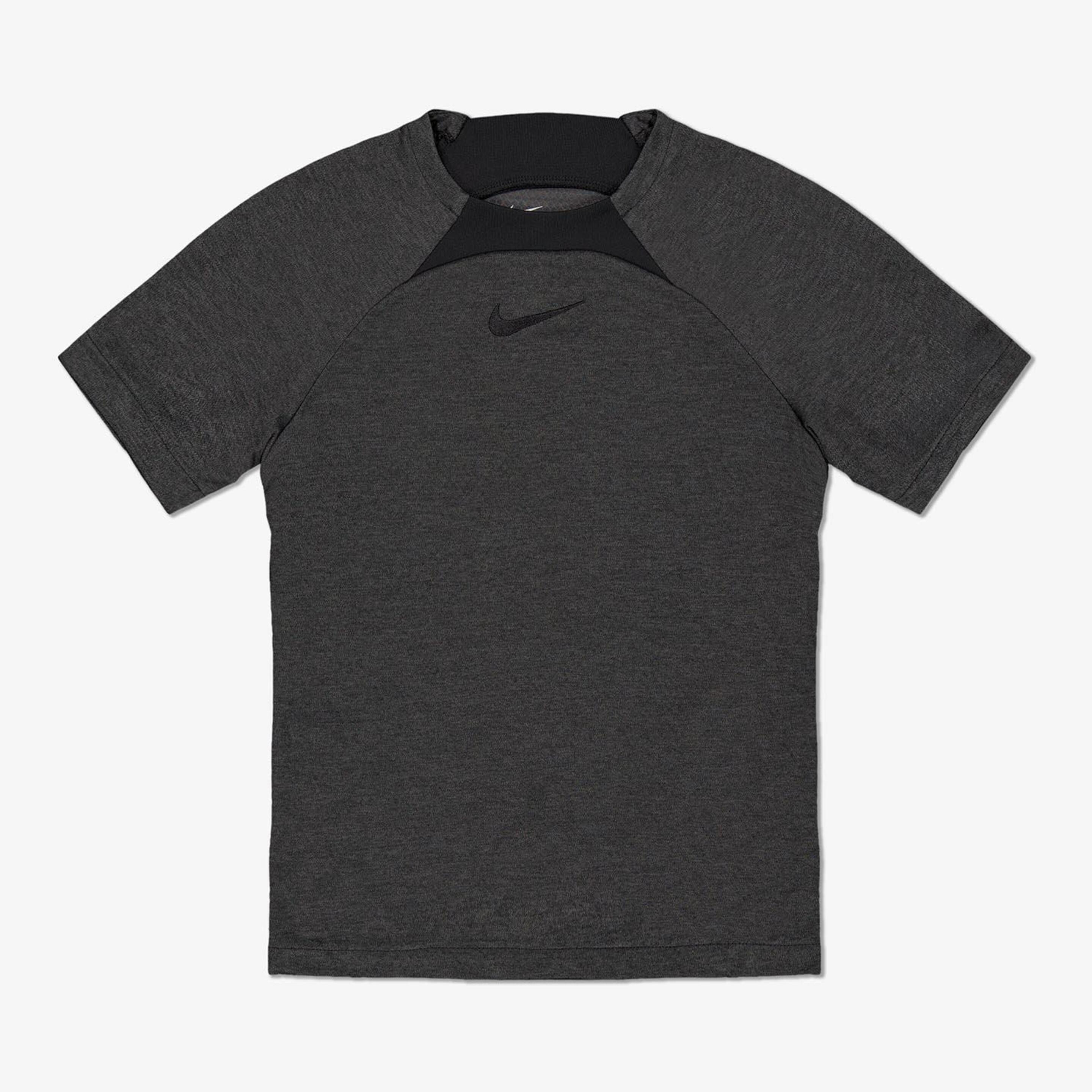 Nike Heather - negro - T-shirt Futebol Rapaz