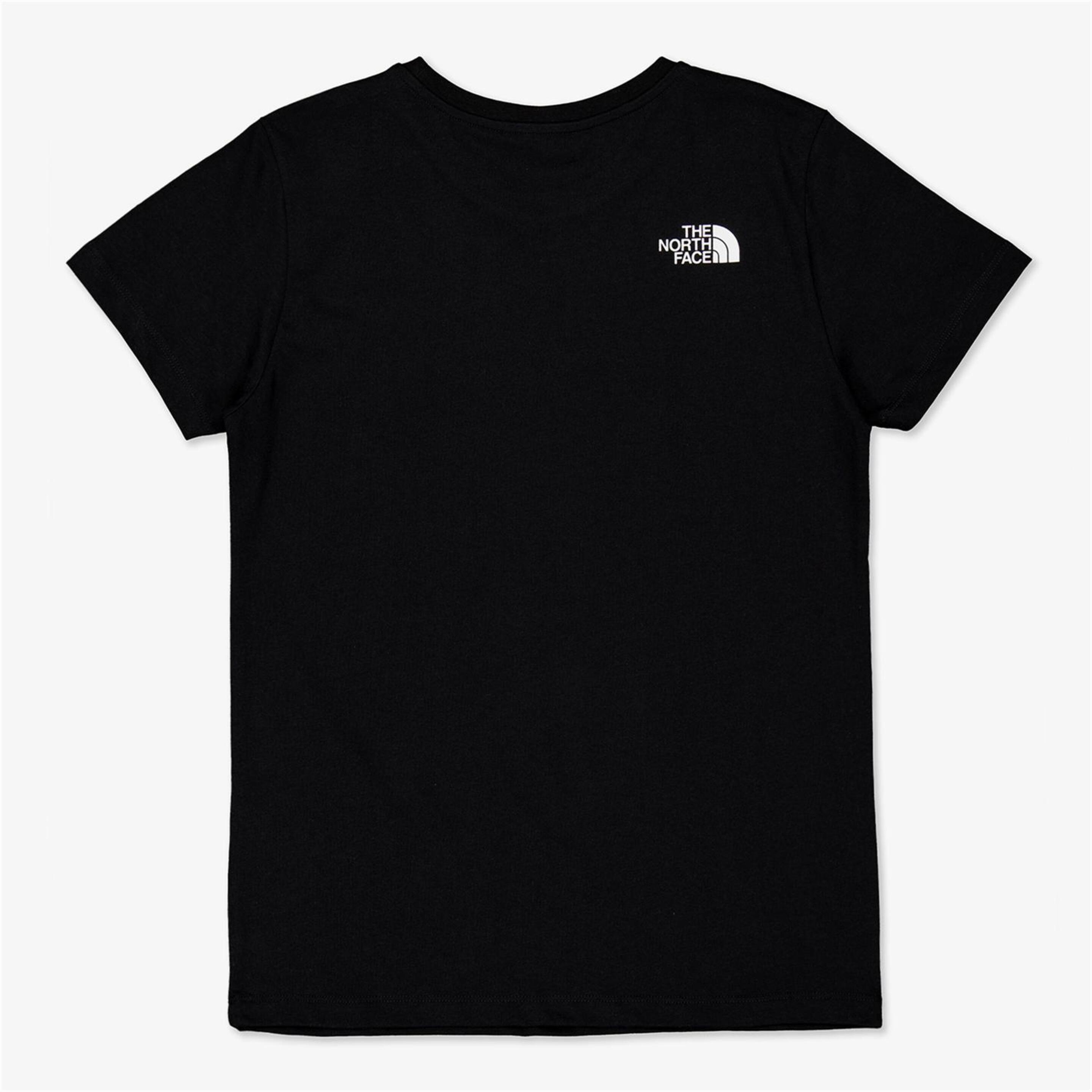 The North Face Graphic - Negro - Camiseta Trekking Niño