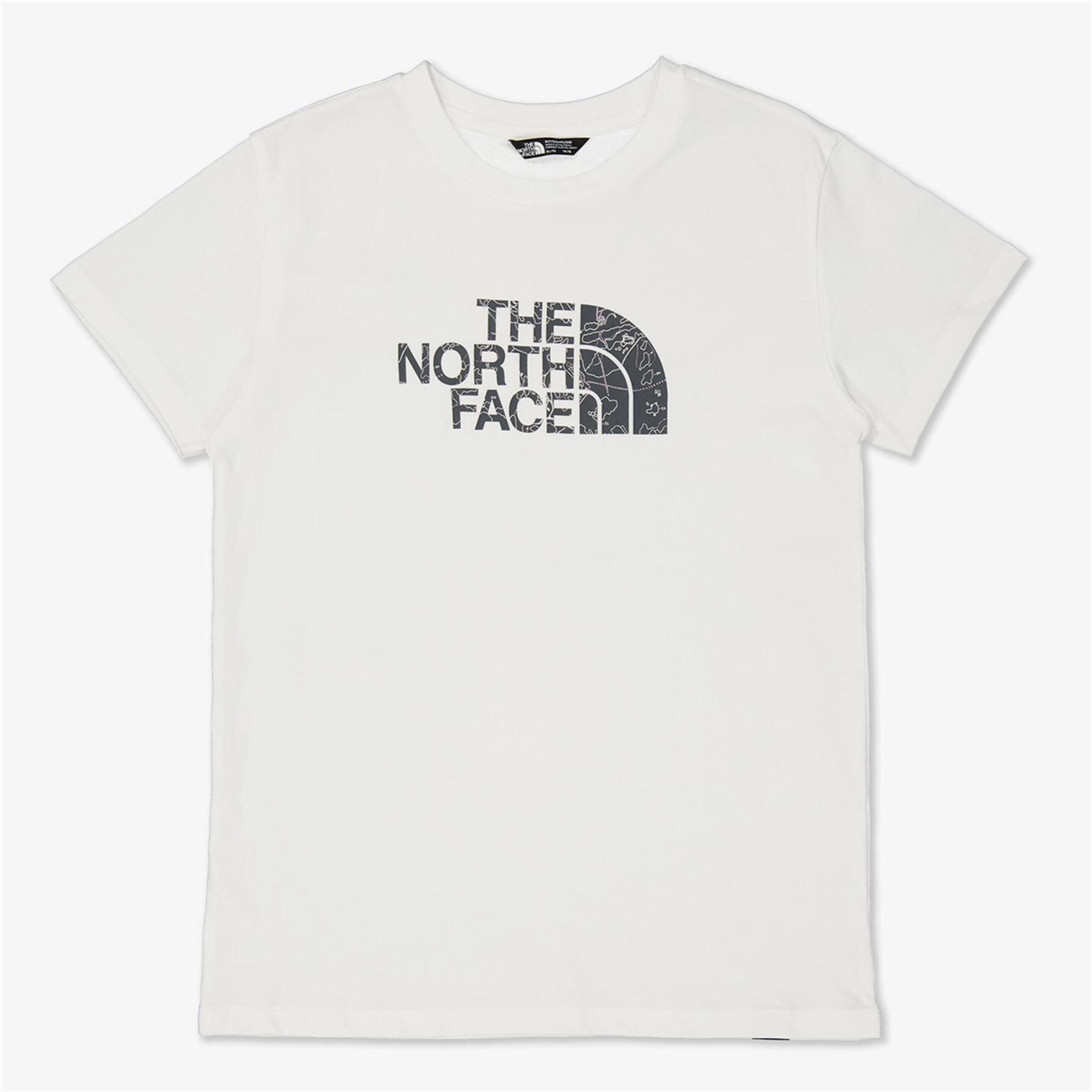 The North Face Easy - blanco - T-shirt Trekking Rapaz