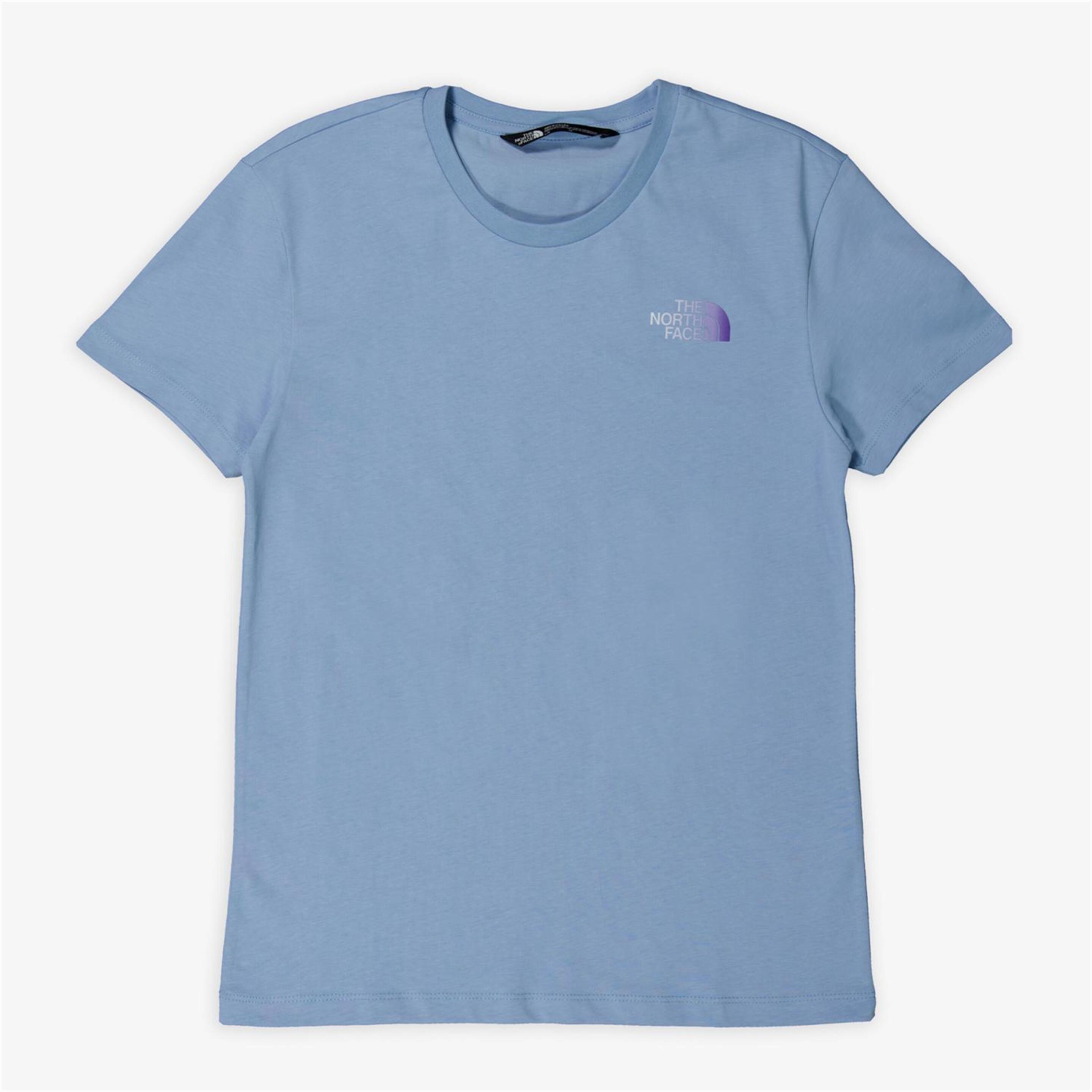 The North Face Relaxed Graphic 2 - azul - Camiseta Trekking Niña