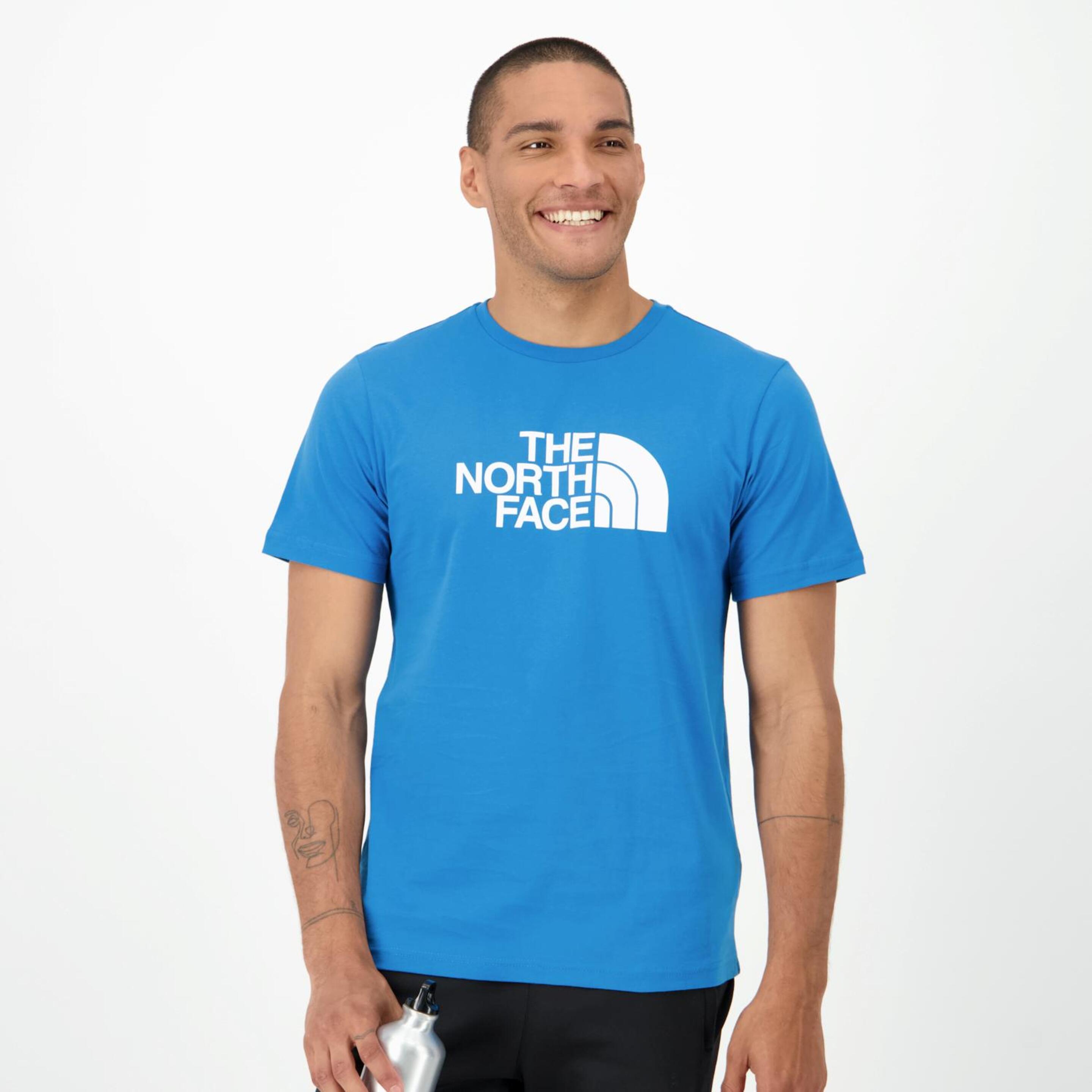 The North Face Easy - azul - Camiseta Montaña Hombre