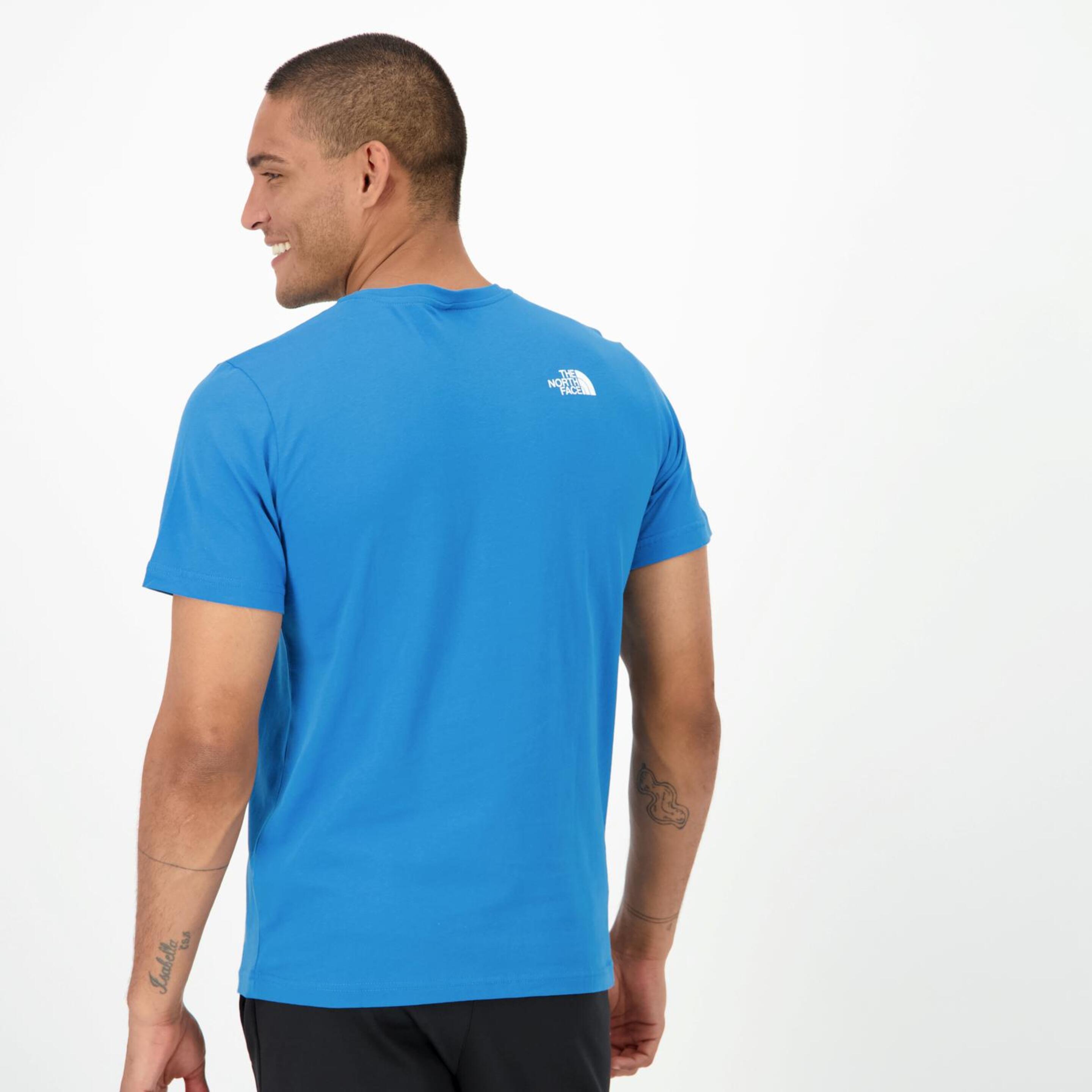 The North Face Easy - Azul - Camiseta Montaña Hombre