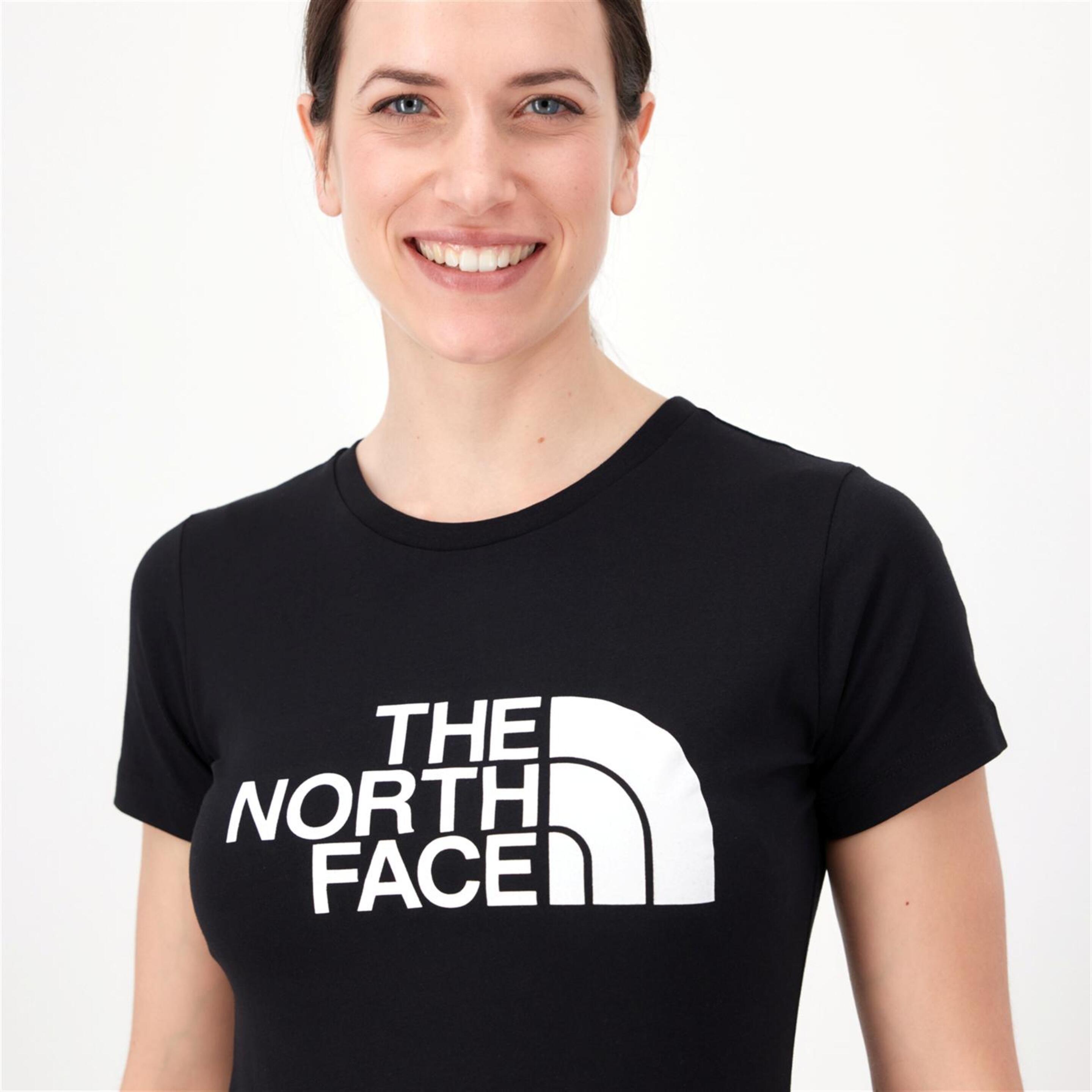 The North Face Easy - Negro - Camiseta Trekking Mujer