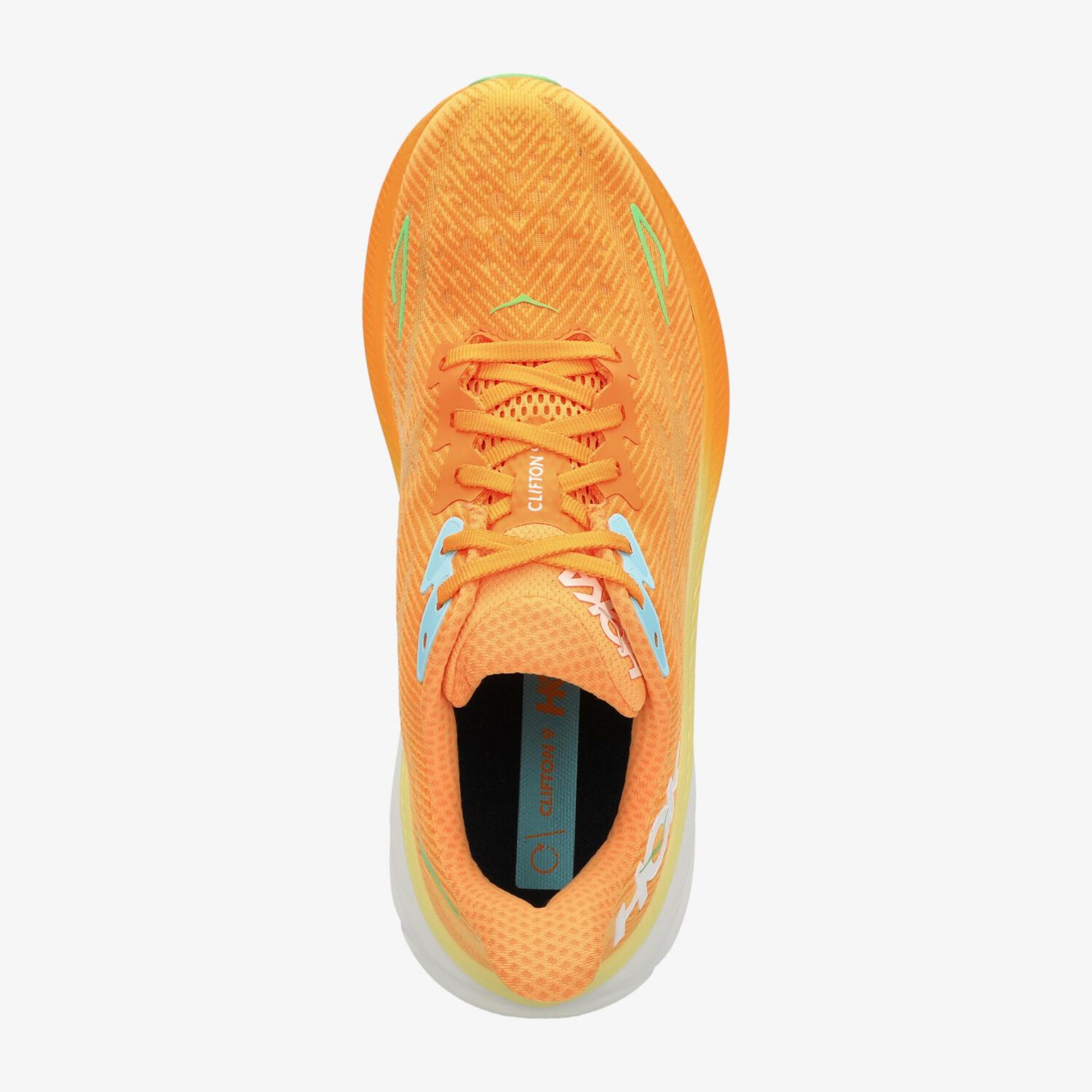 Hoka Clifton 9 - Laranja - Sapatilhas Running Homem | Sport Zone