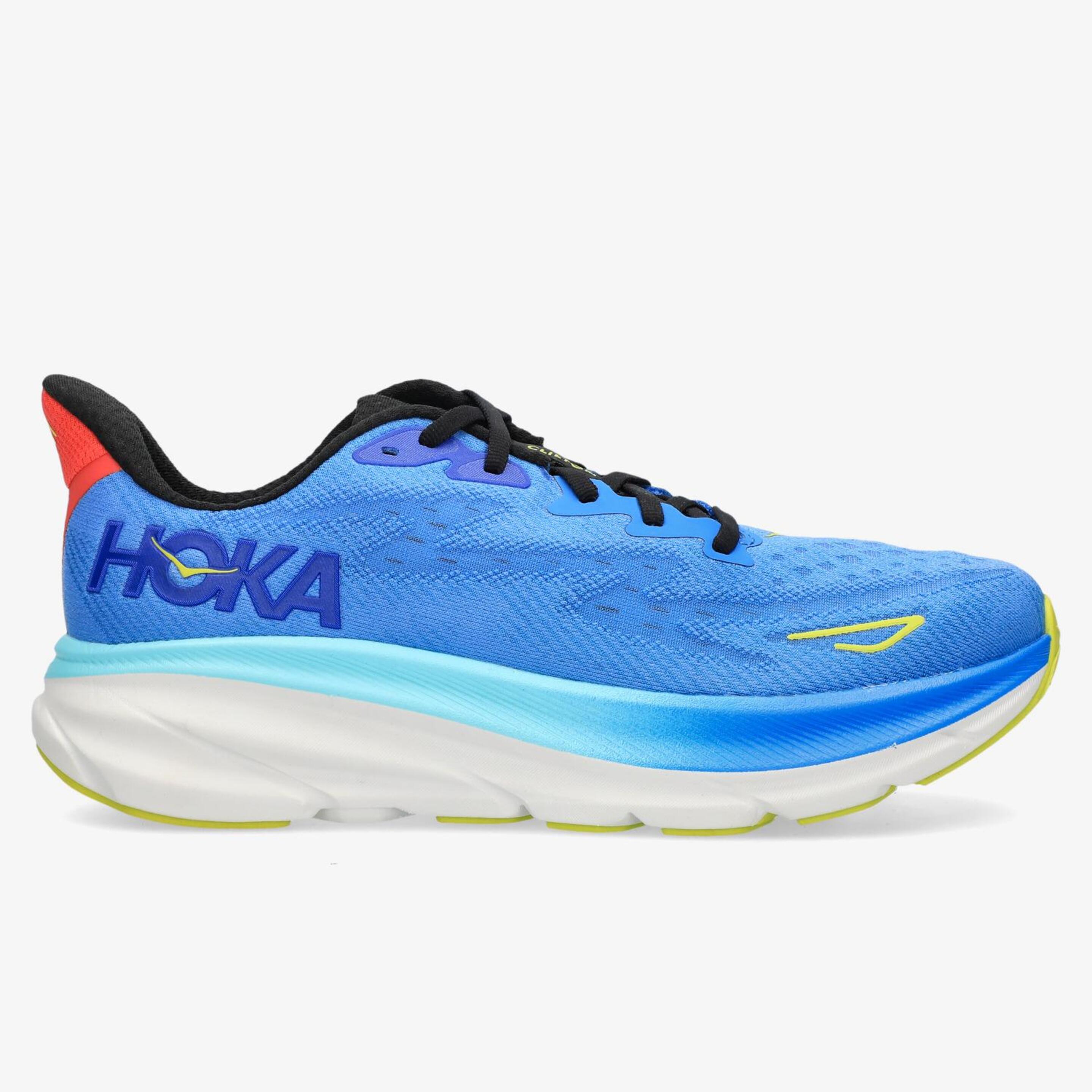 Hoka Clifton 9 - azul - Sapatilhas Running Homem