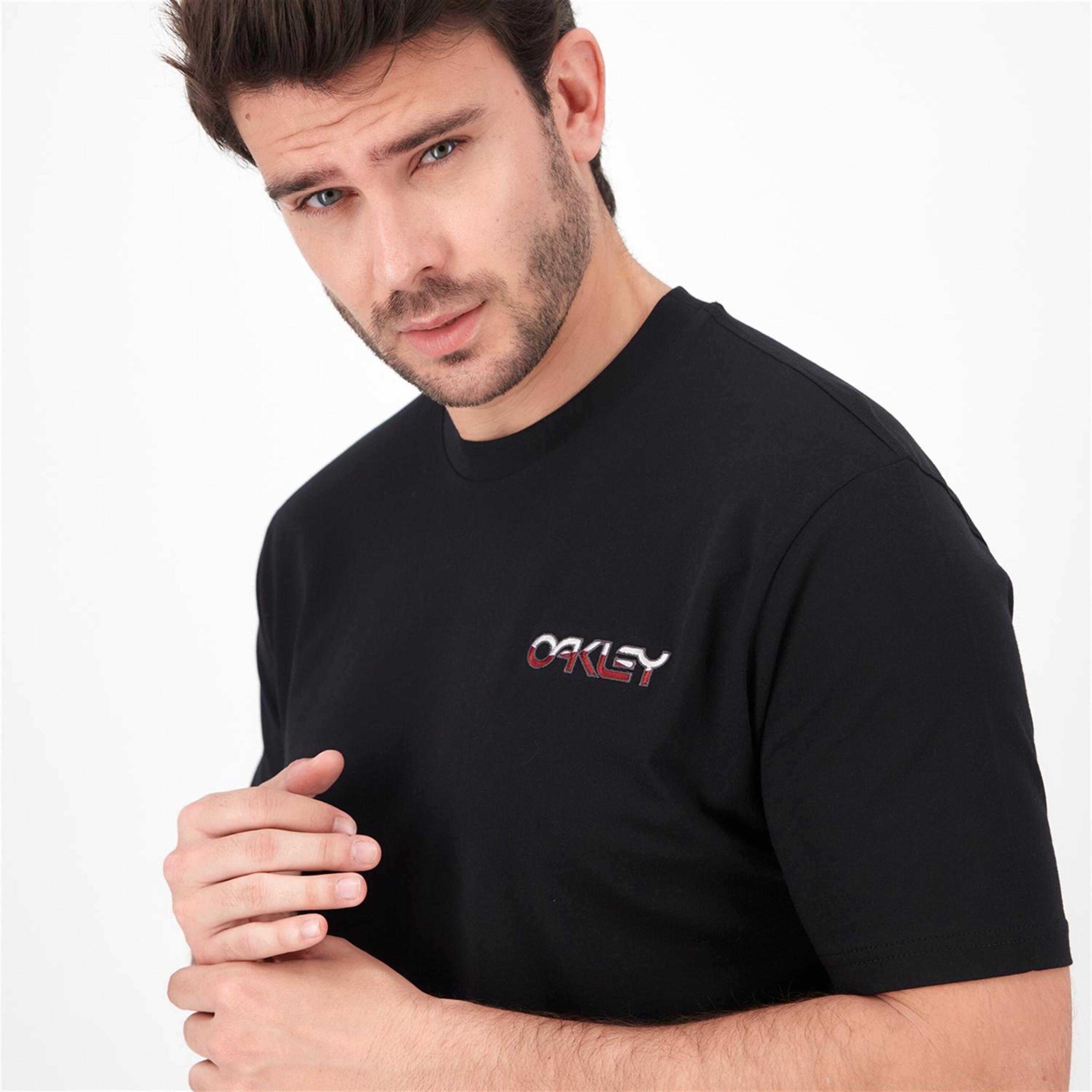Oakley Dipped B1B - Negro - Camiseta Montaña Hombre