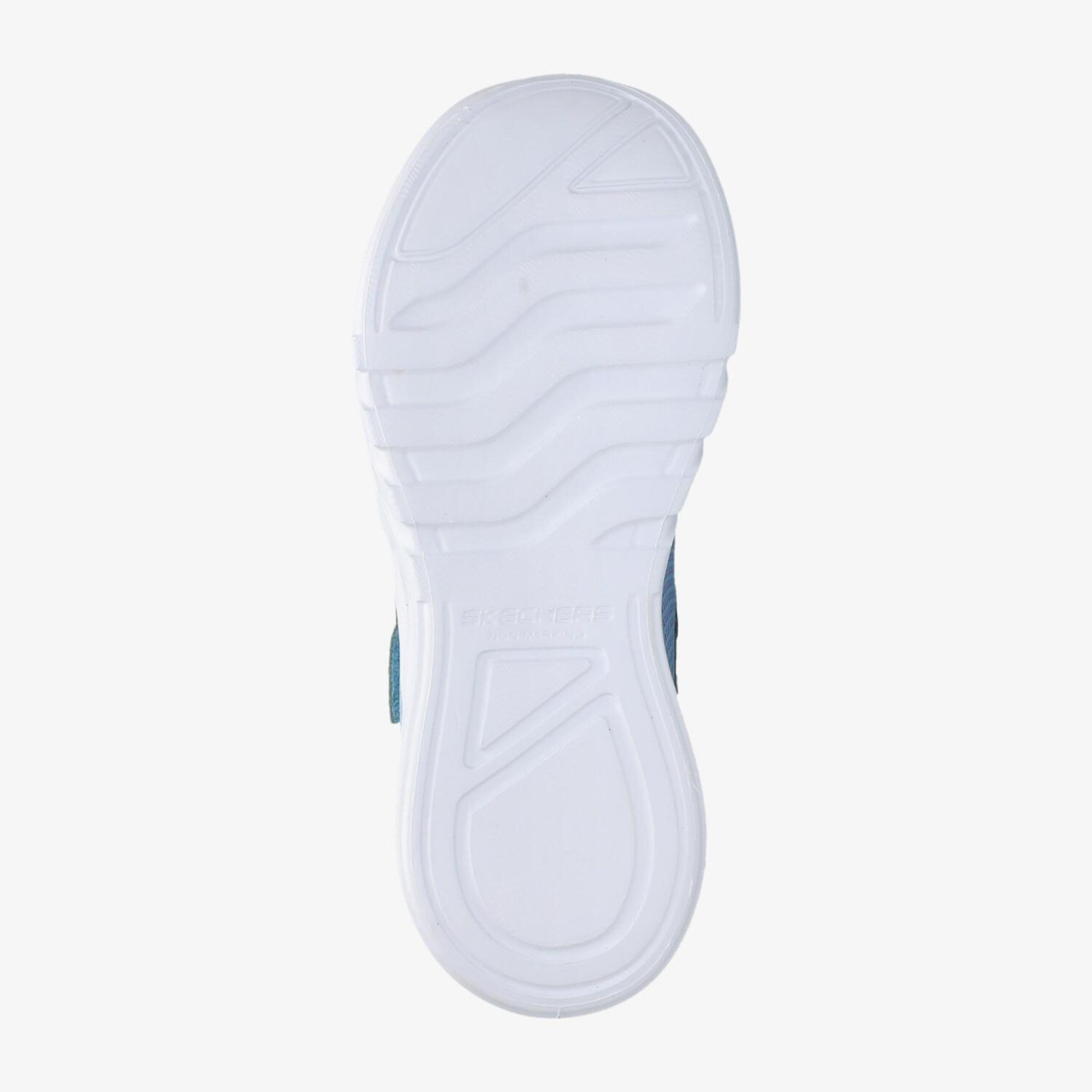 Skechers Flicker Flash - Azul - Zapatillas Running Niña  | Sprinter