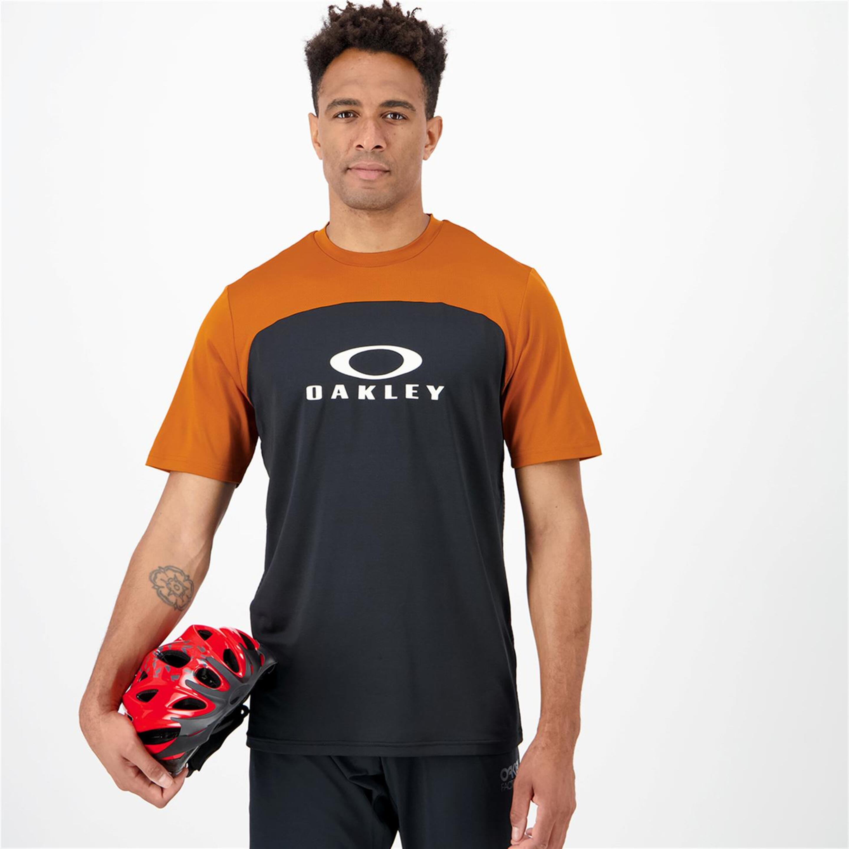 Oakley Free Ride Rc - negro - T-shirt Ciclismo Homem