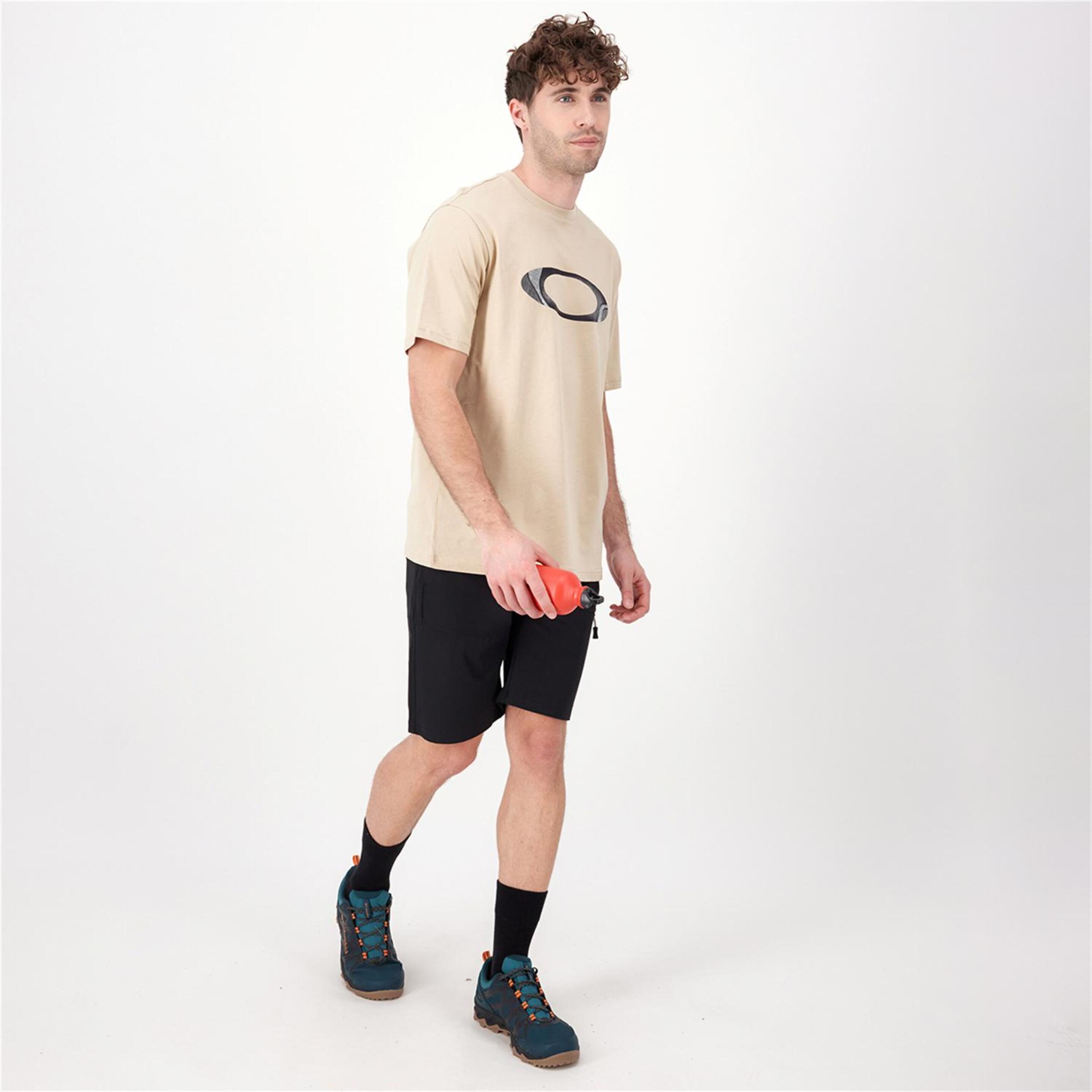 Oakley Granite Ellipse - Beige - Camiseta Montaña Hombre