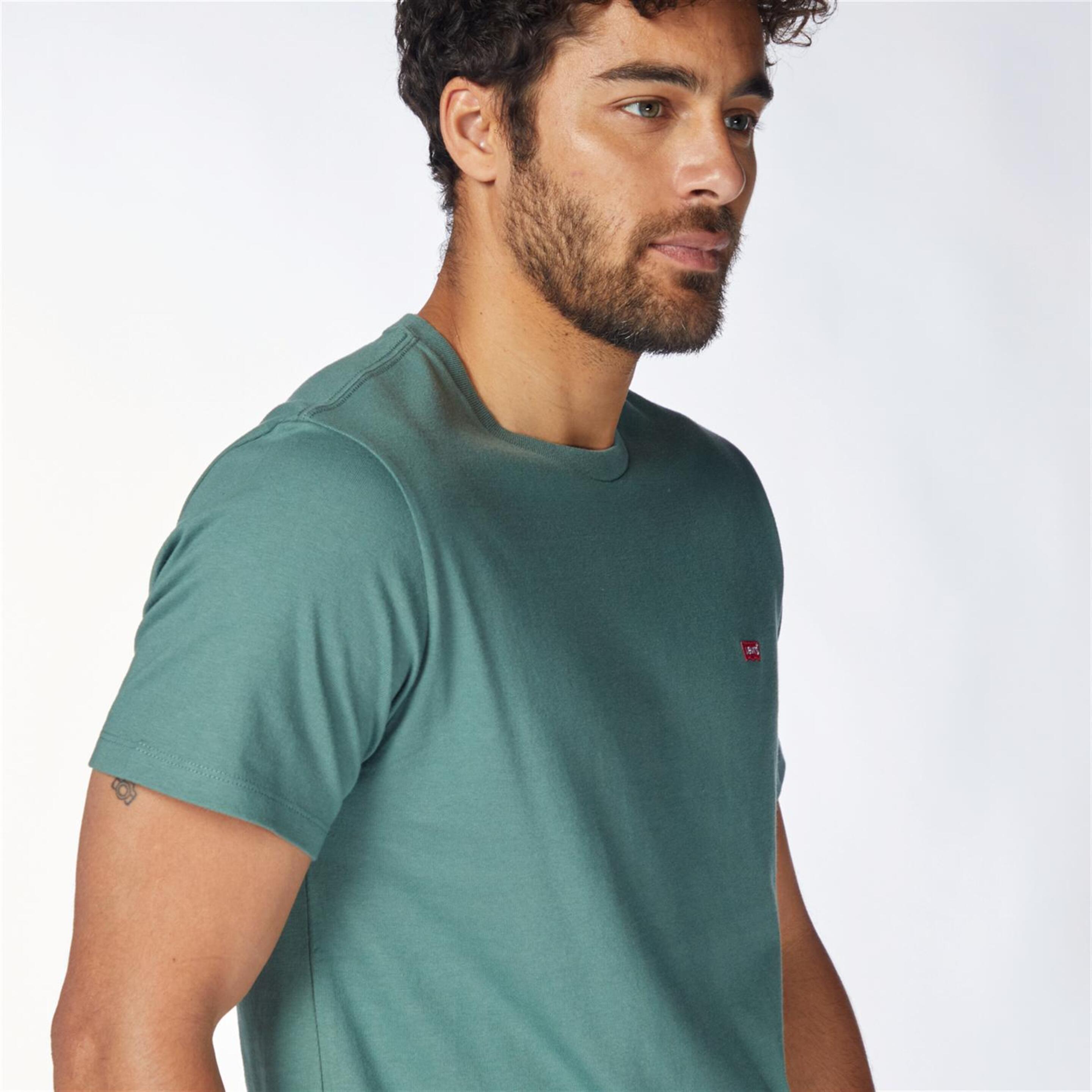 Levi's Ss Original - Verde - Camiseta Hombre