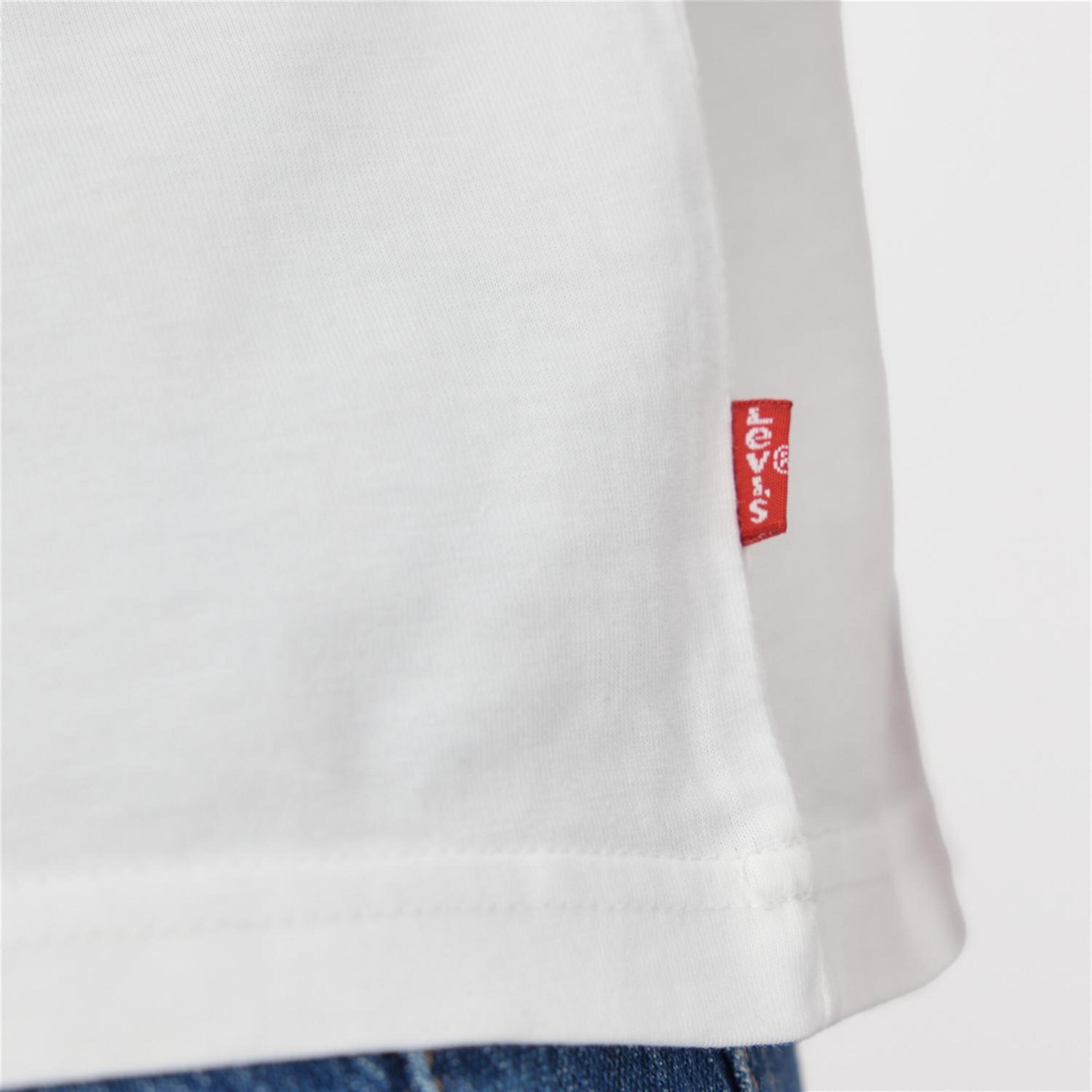 Levi's Ss Relaxed Velour - Blanco - Camiseta Hombre