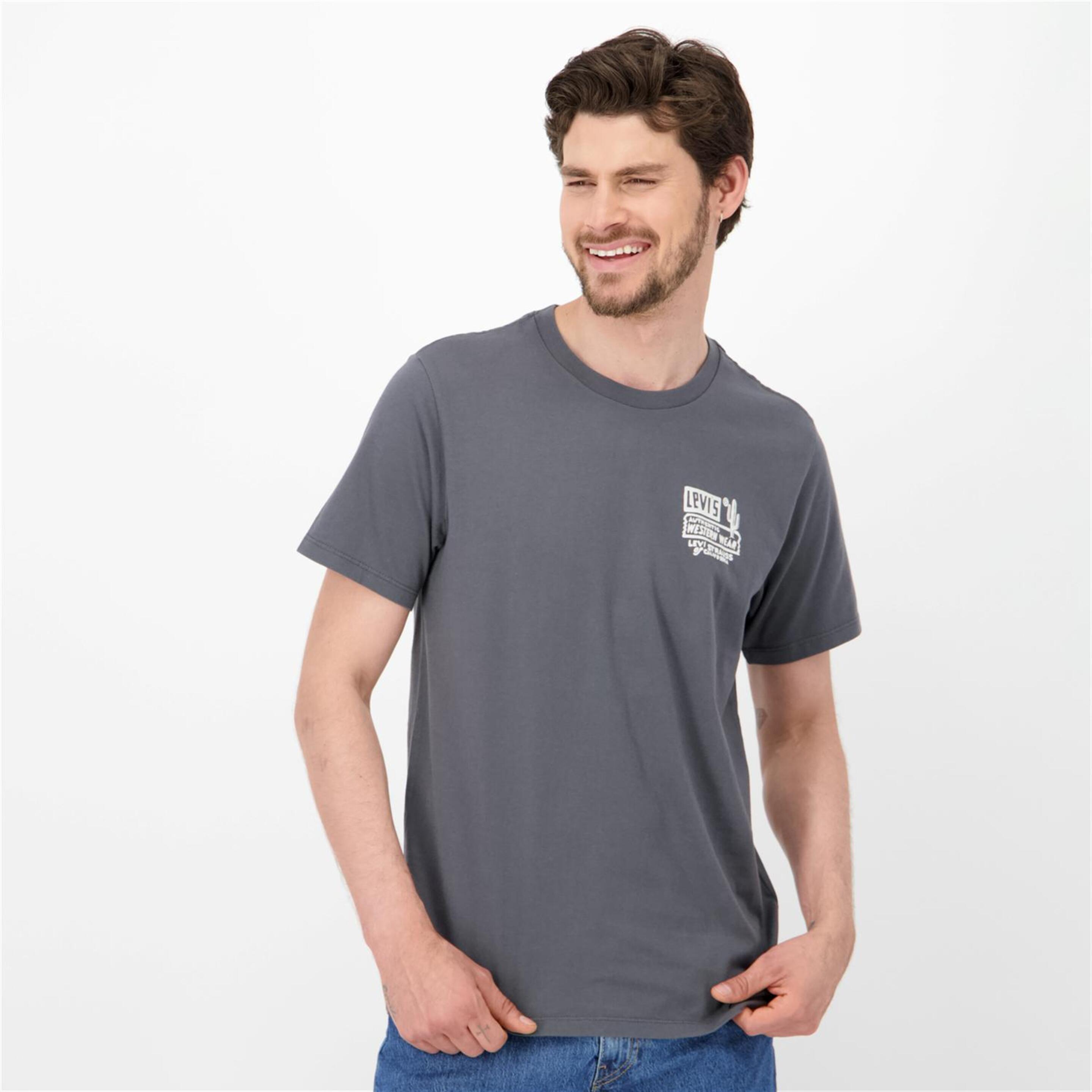 Levi's Graphic Cowboy - gris - Camiseta Hombre