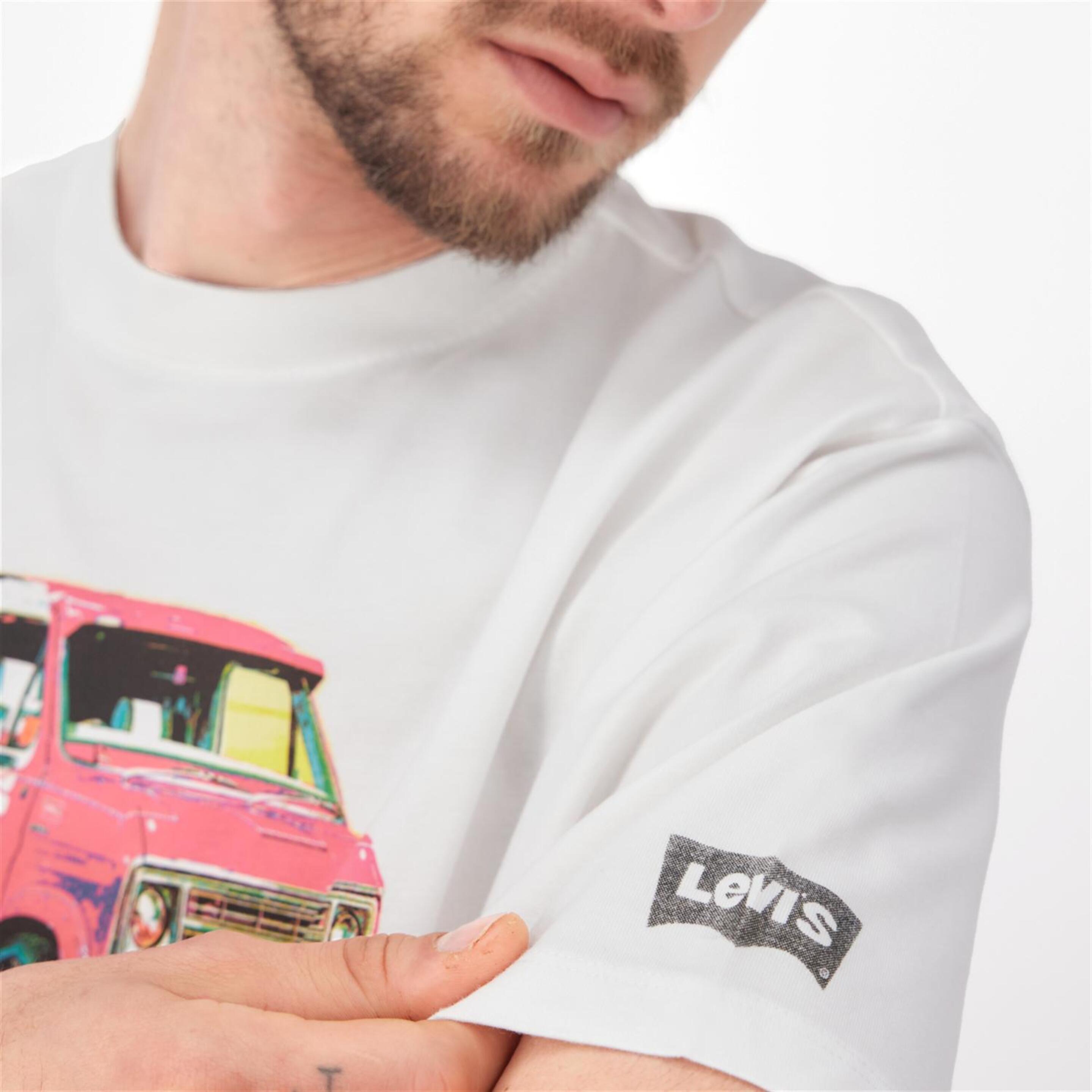Levi's Graphic Vintage - Blanco - Camiseta Hombre