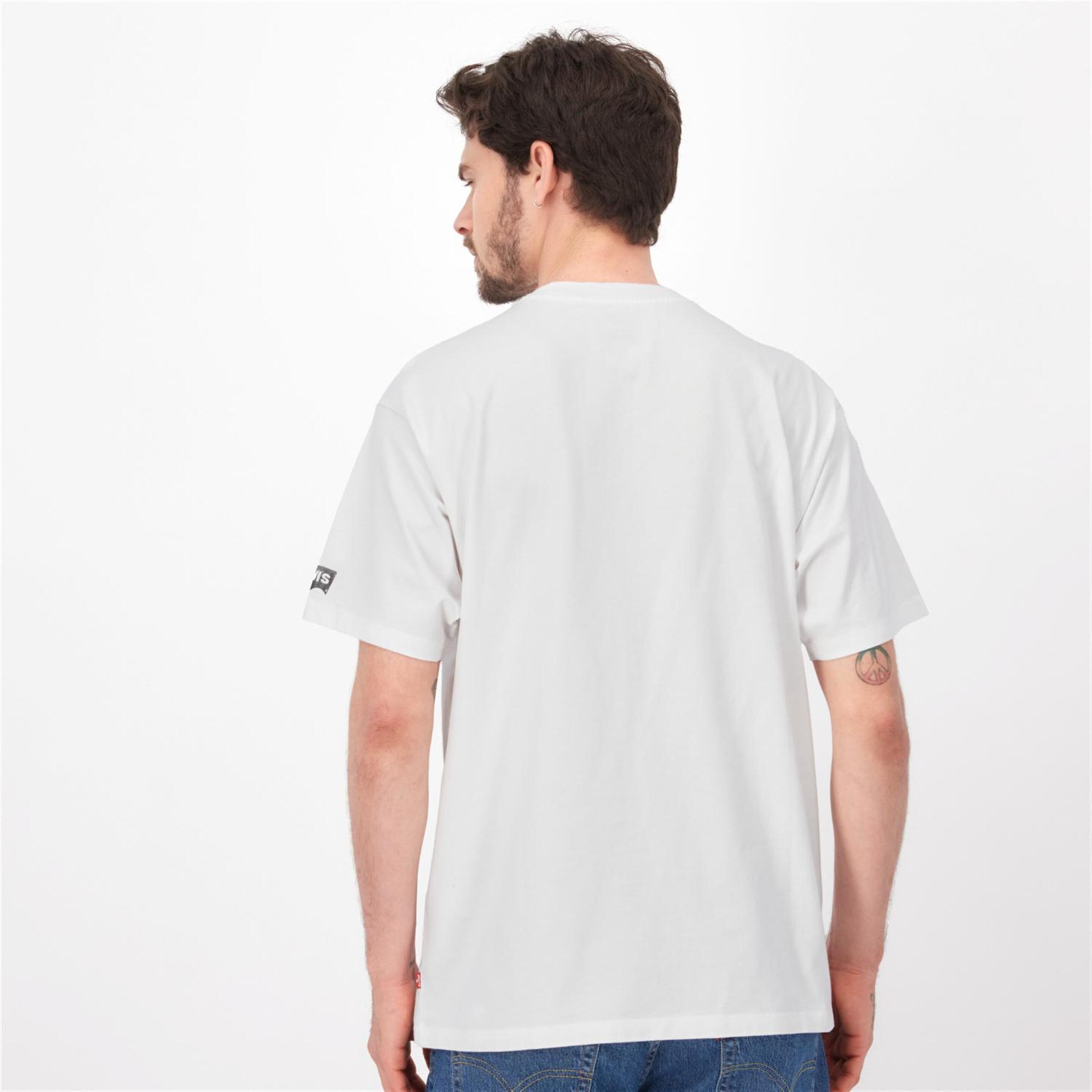 Levi's Graphic Vintage - Blanco - Camiseta Hombre