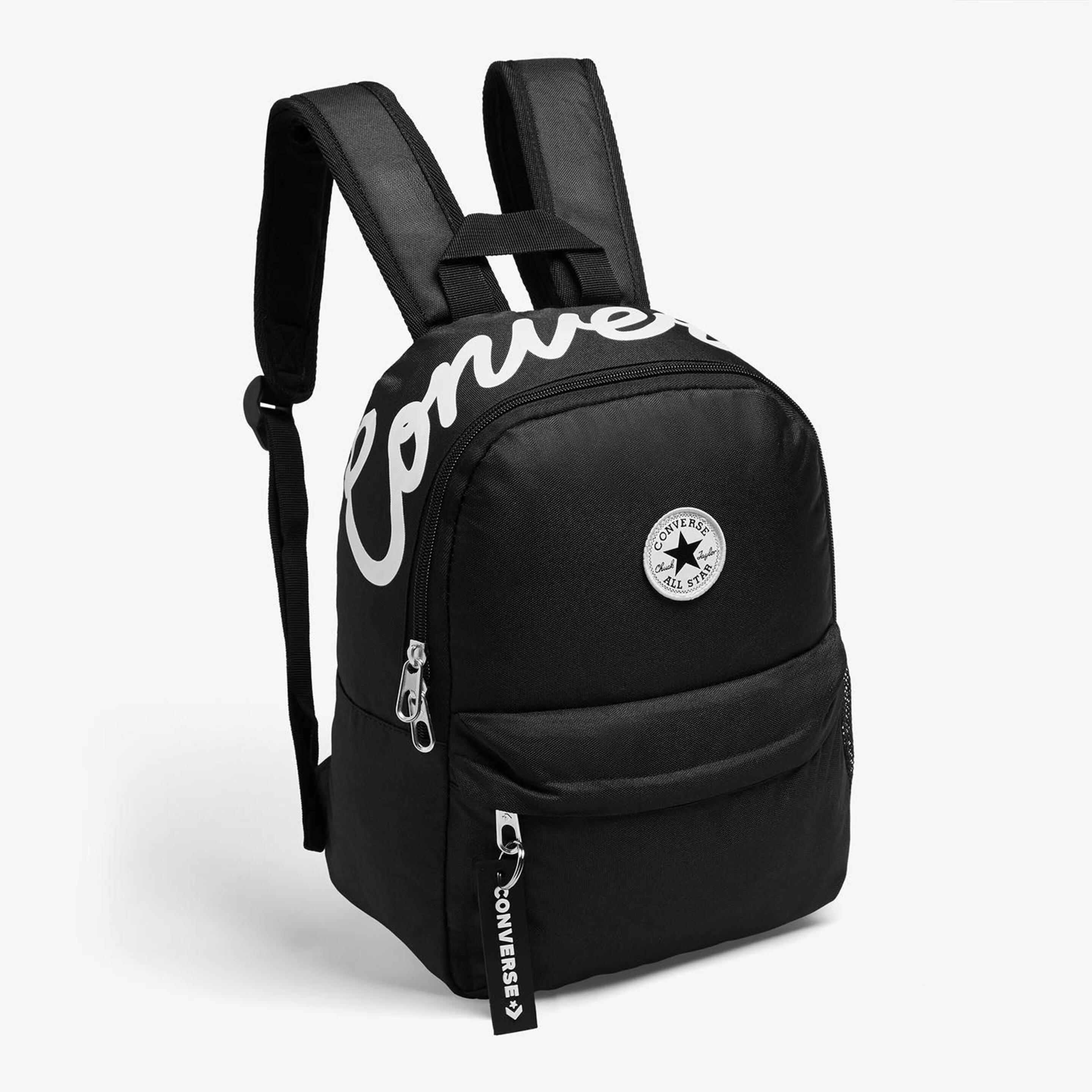 Mini mochila Converse - Preto - Mochila Pequena 10,65L | Sport Zone