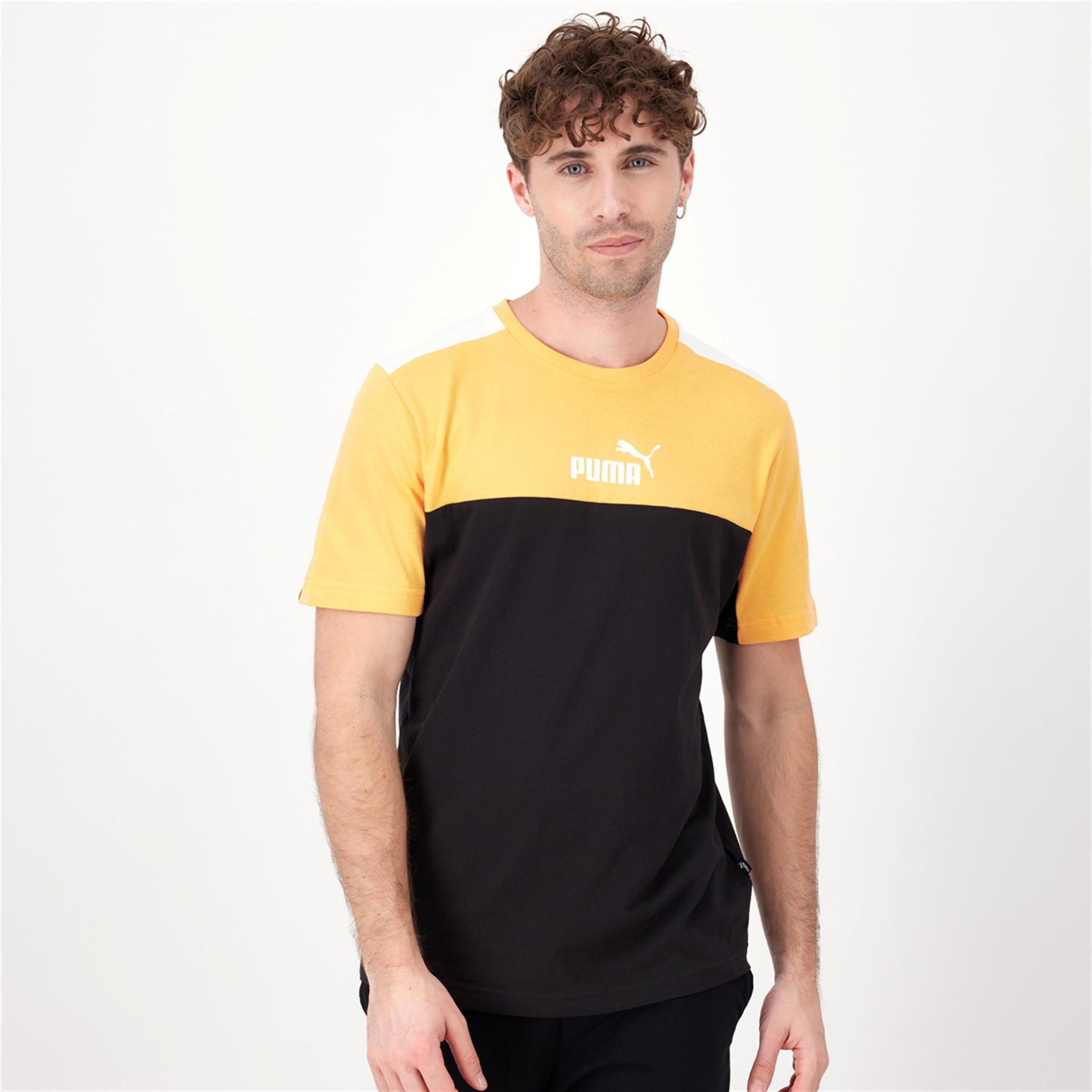 Puma Essential Block - negro - Camiseta Hombre