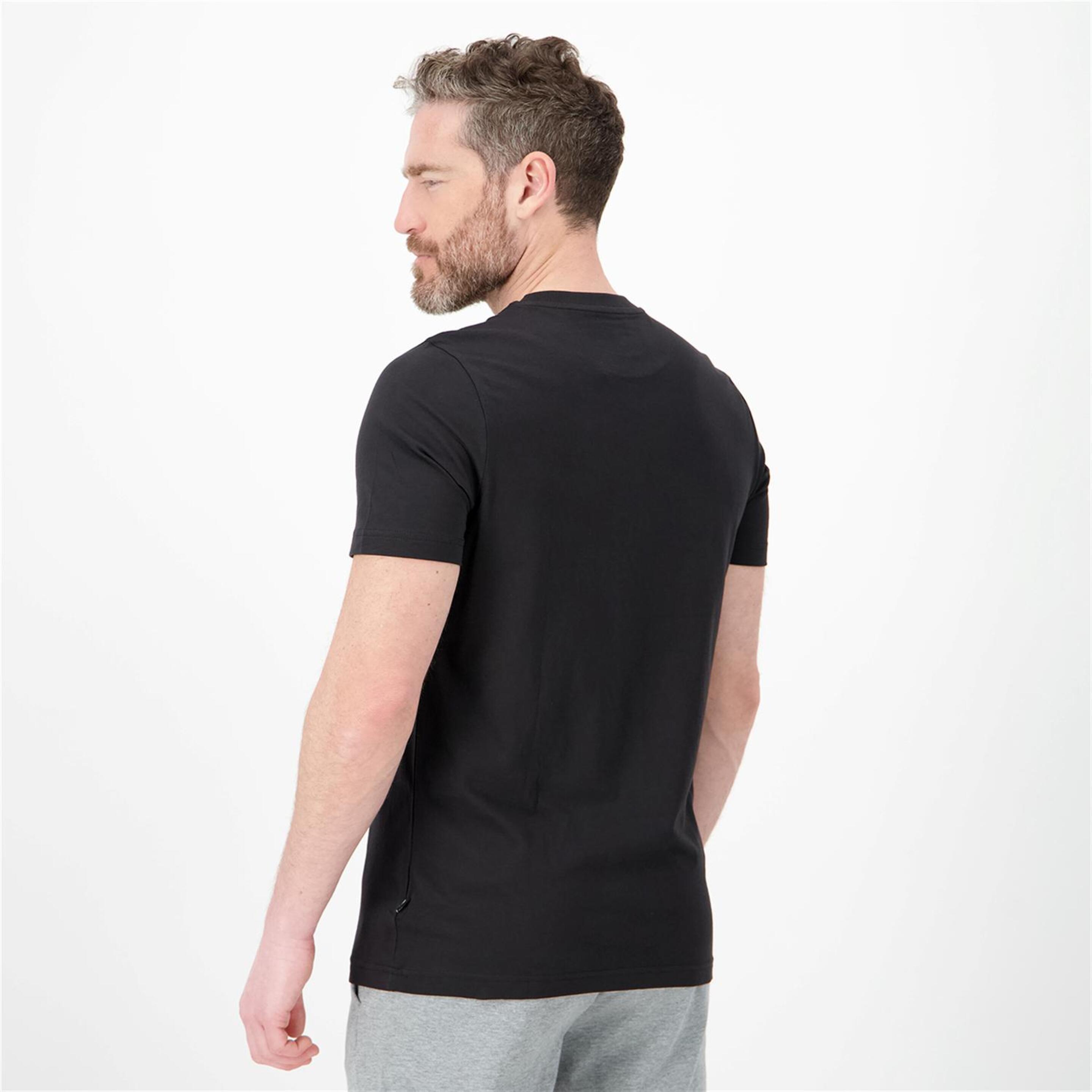 Puma Graphics - Negro - Camiseta Hombre