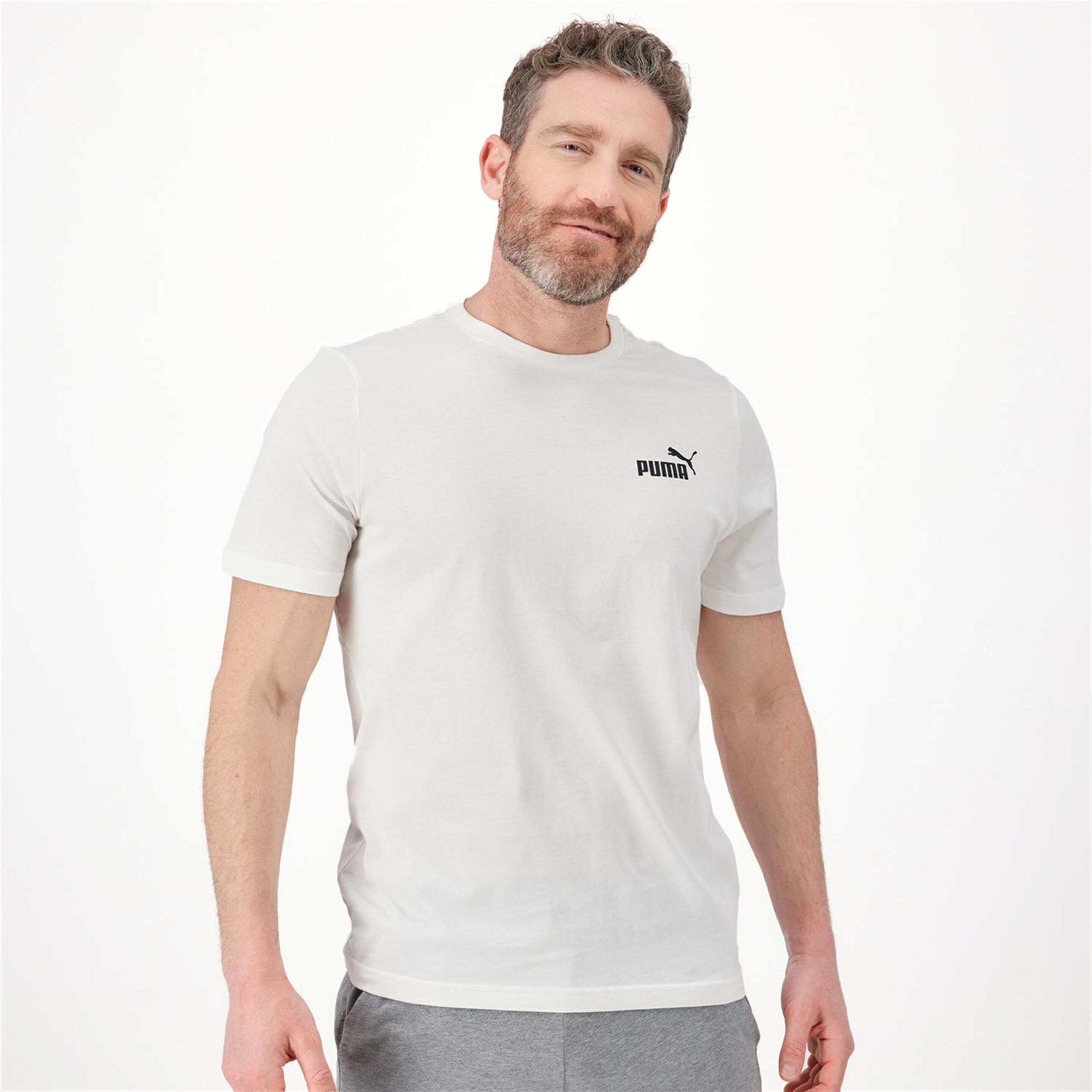 Puma Small Logo - blanco - Camiseta Hombre